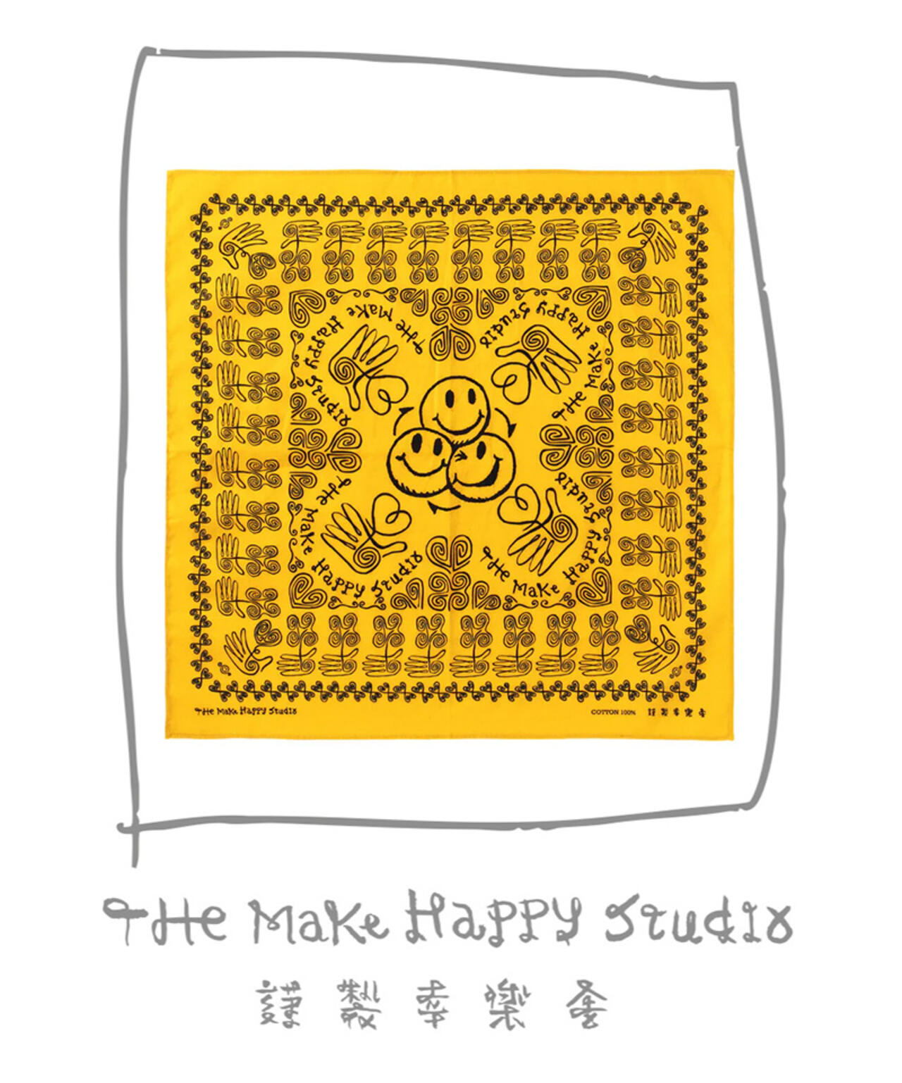 The Make Happy Studio/ザメイクハッピーストゥディオ/HAPPY BANDANA