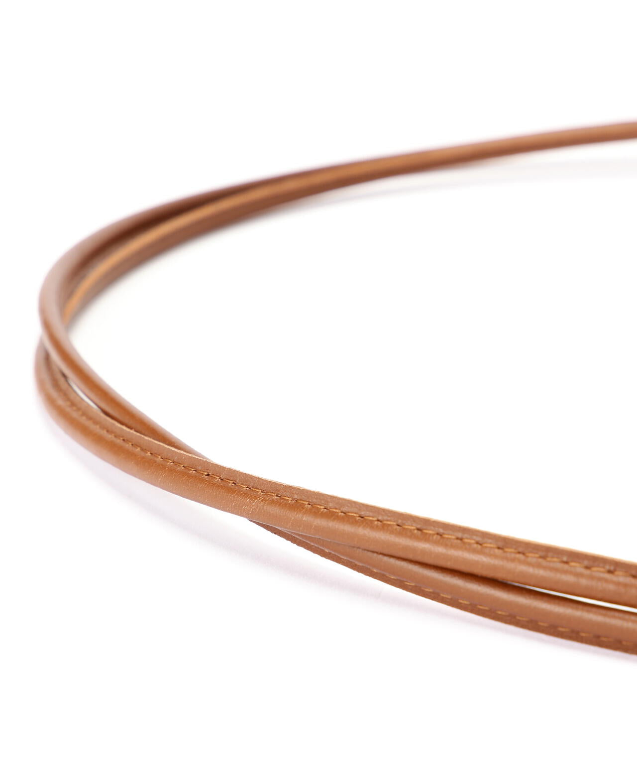 ANCELLM/アンセルム/LEATHER ROPE BELT