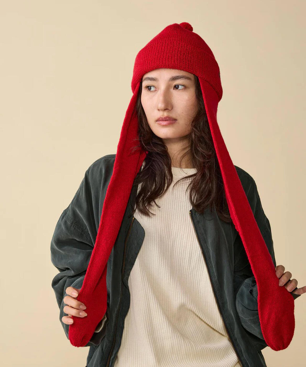 CPH/シーピーエイチ/RABBIT KNIT BALKY WOOL