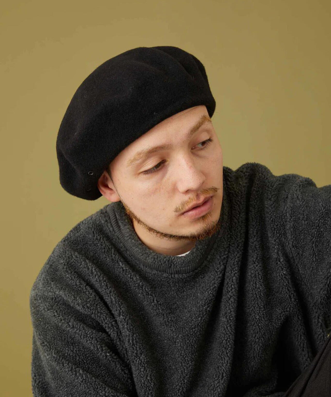CPH/シーピーエイチ/BERET SOLID WOOL/611WO