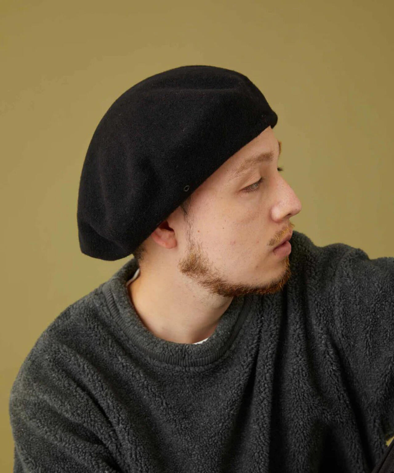 CPH/シーピーエイチ/BERET SOLID WOOL/611WO