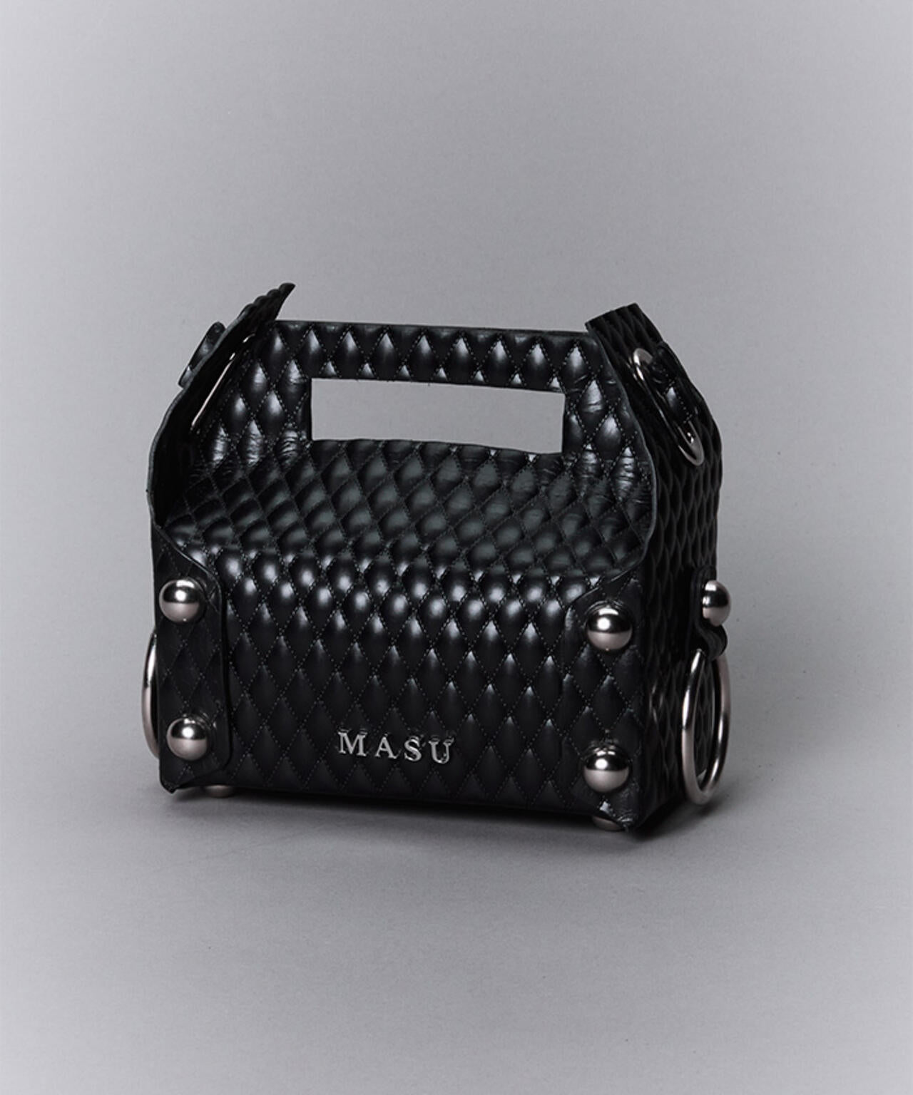 MASU/エムエーエスユー/LEATHER CAKE BAG/ M25F9OJ008