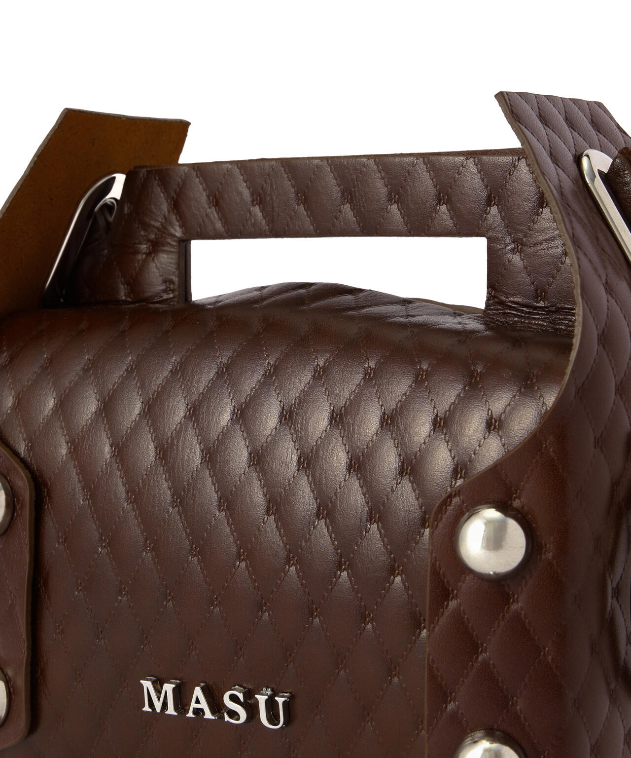 MASU/エムエーエスユー/LEATHER CAKE BAG/ M25F9OJ008