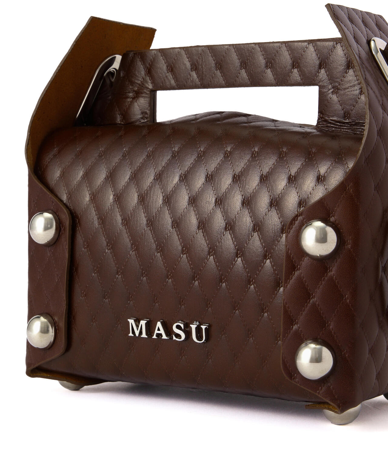 MASU/エムエーエスユー/LEATHER CAKE BAG/ M25F9OJ008
