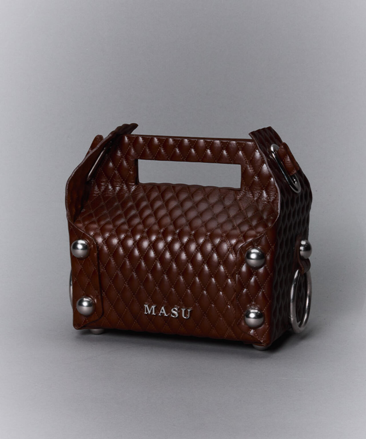 MASU/エムエーエスユー/LEATHER CAKE BAG/ M25F9OJ008