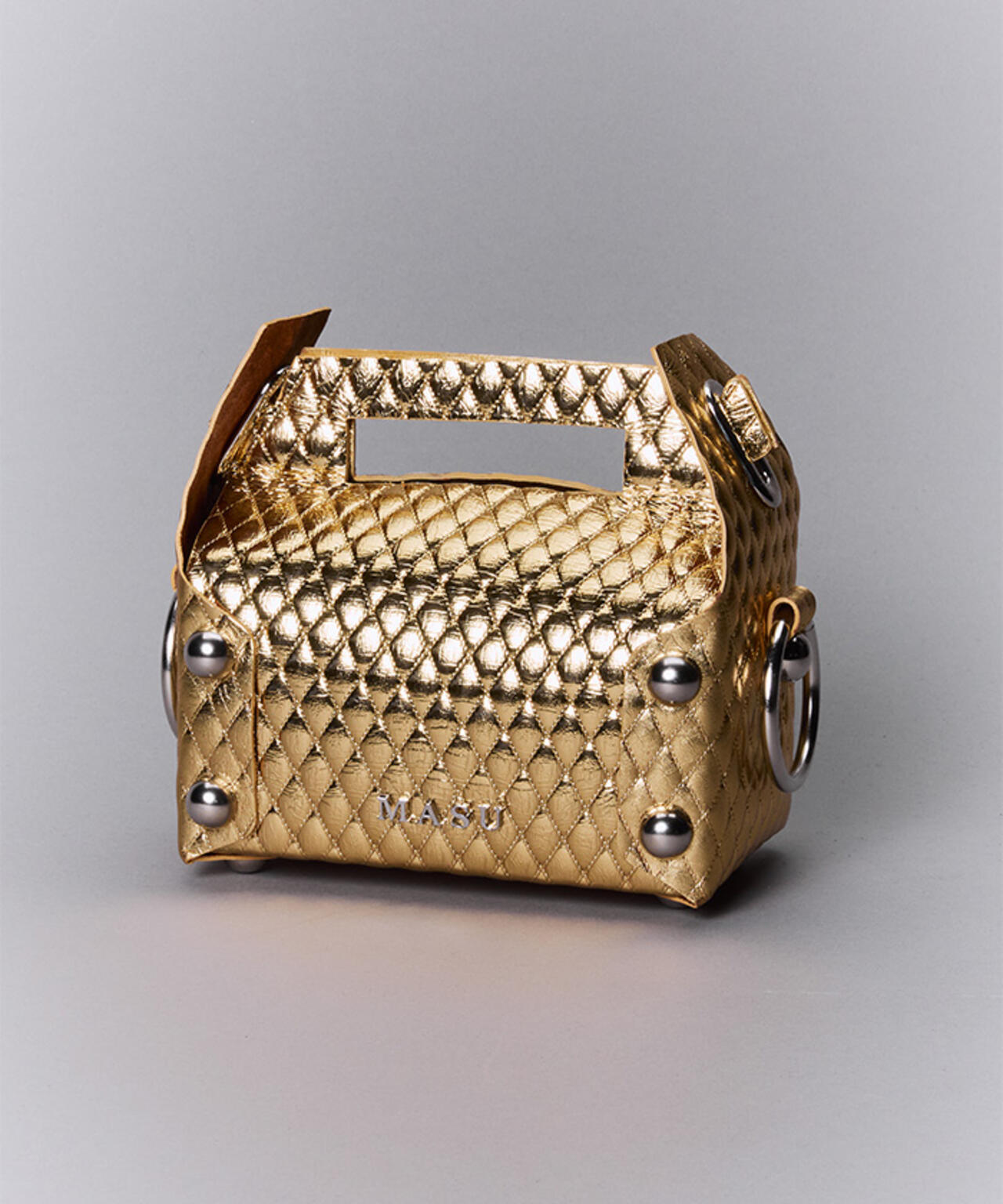 MASU/エムエーエスユー/LEATHER CAKE BAG/ M25F9OJ008