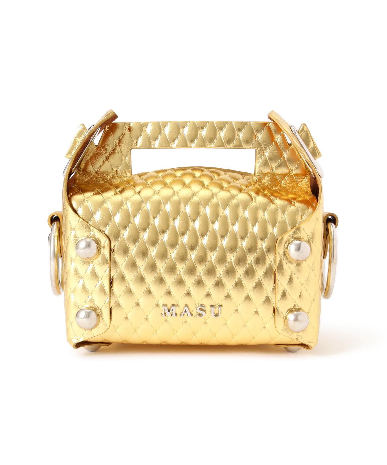 MASU/エムエーエスユー/LEATHER CAKE BAG/ M25F9OJ008