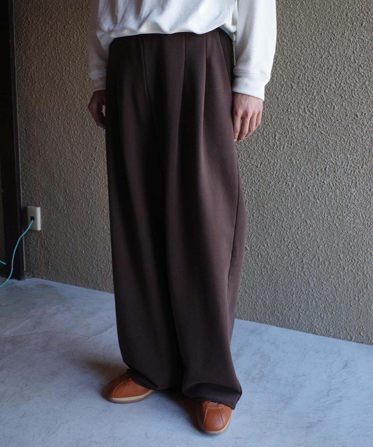 Toironier/トワロニエ/2Tuck Sweat Pants
