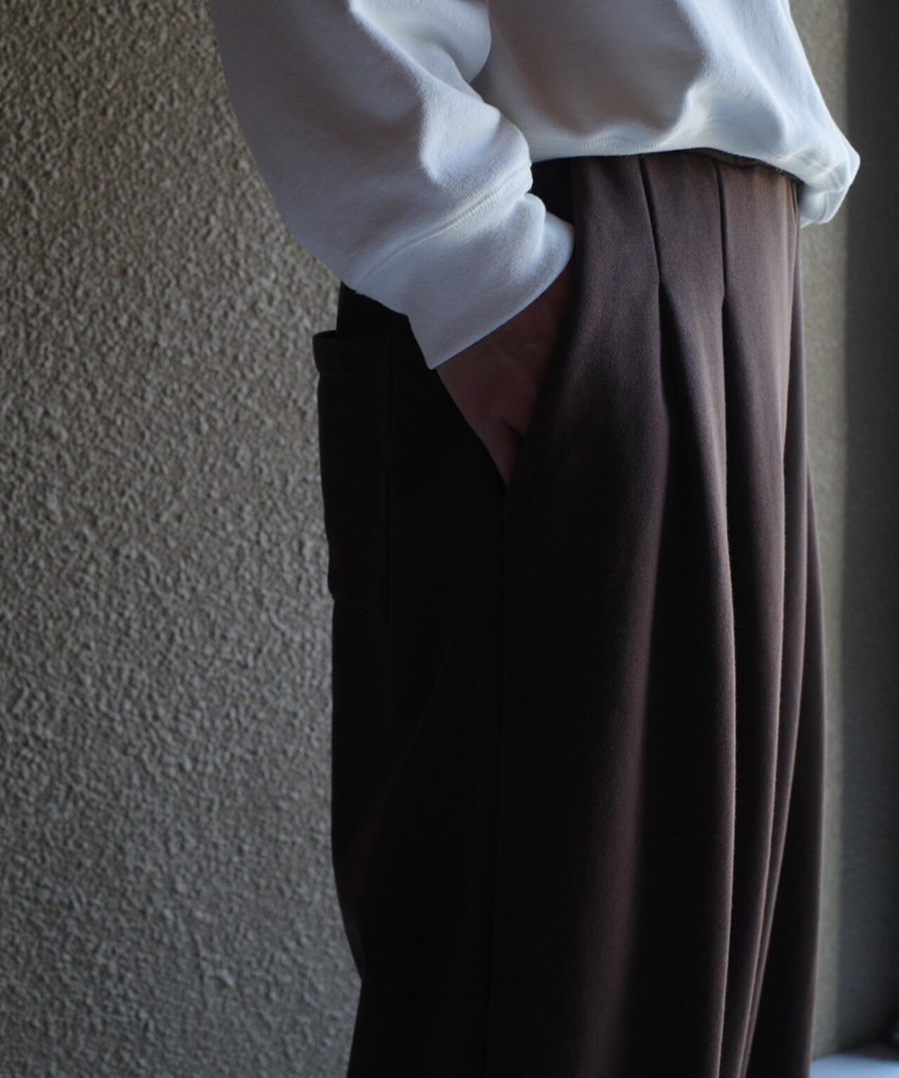 Toironier/トワロニエ/2Tuck Sweat Pants