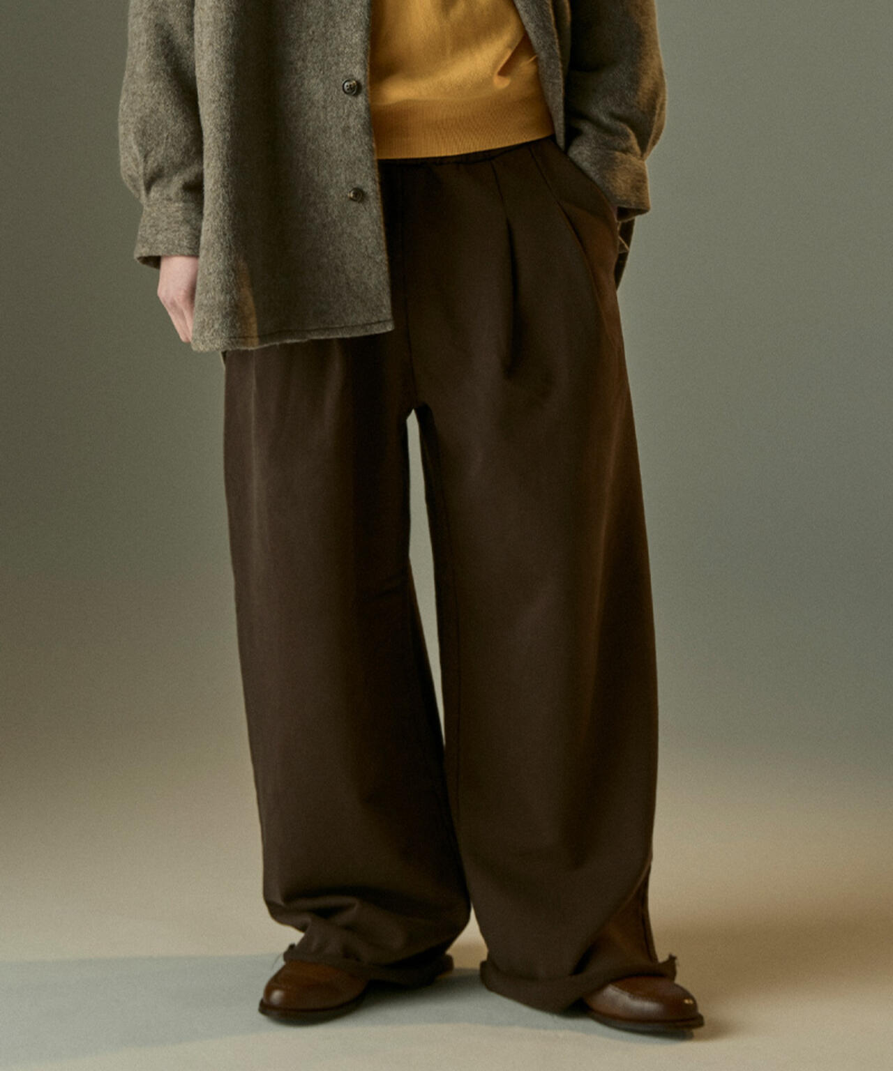 Toironier/トワロニエ/2Tuck Sweat Pants
