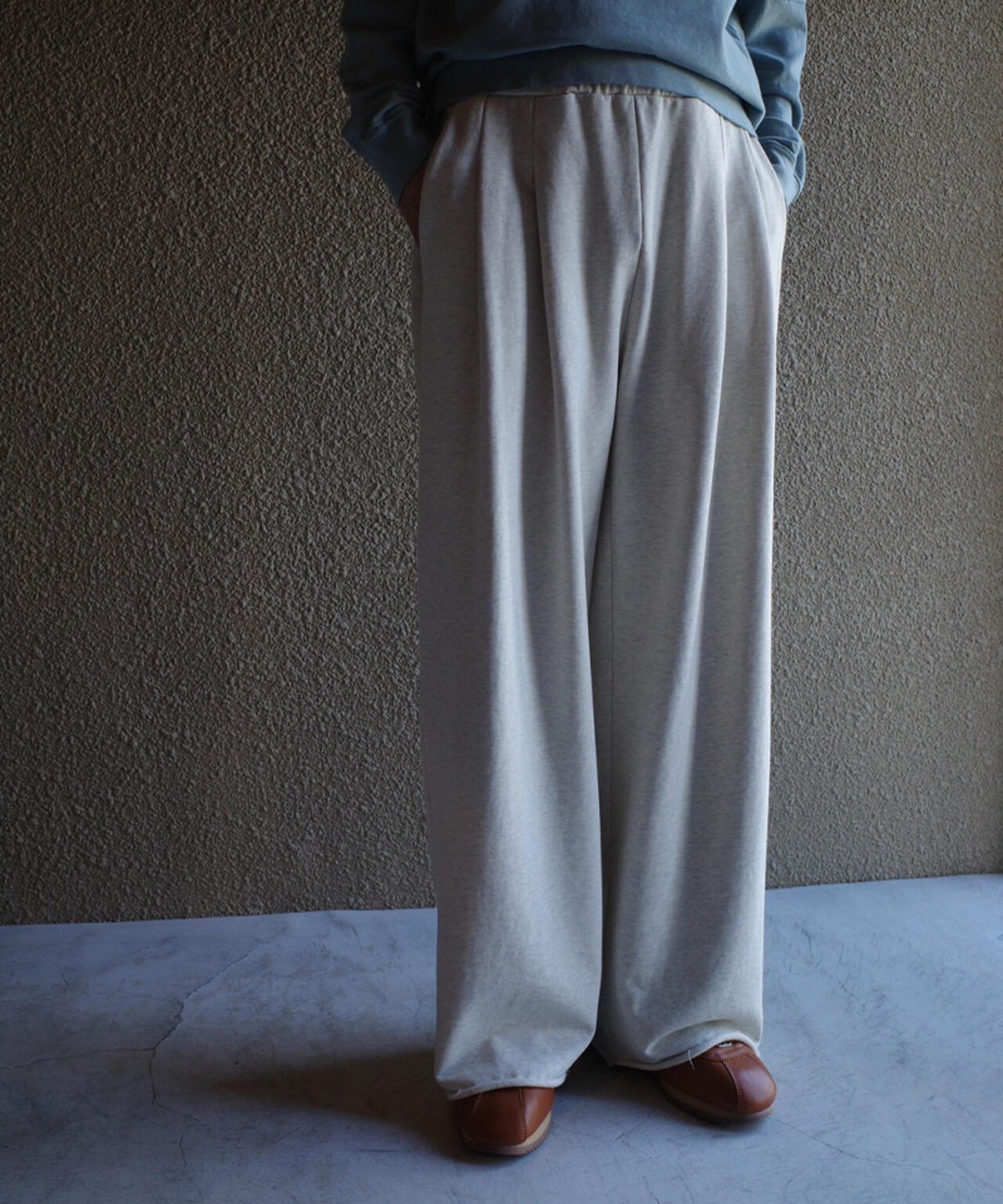 Toironier/トワロニエ/2Tuck Sweat Pants