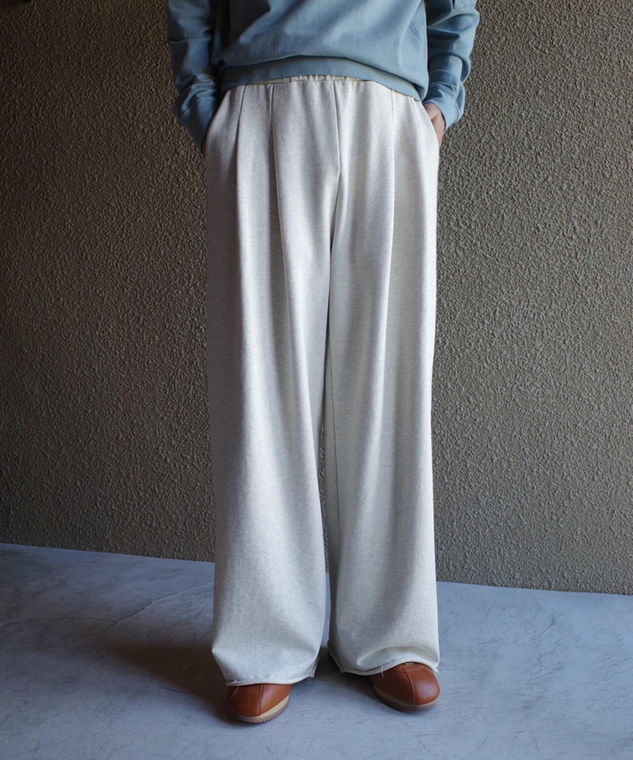 Toironier/トワロニエ/2Tuck Sweat Pants
