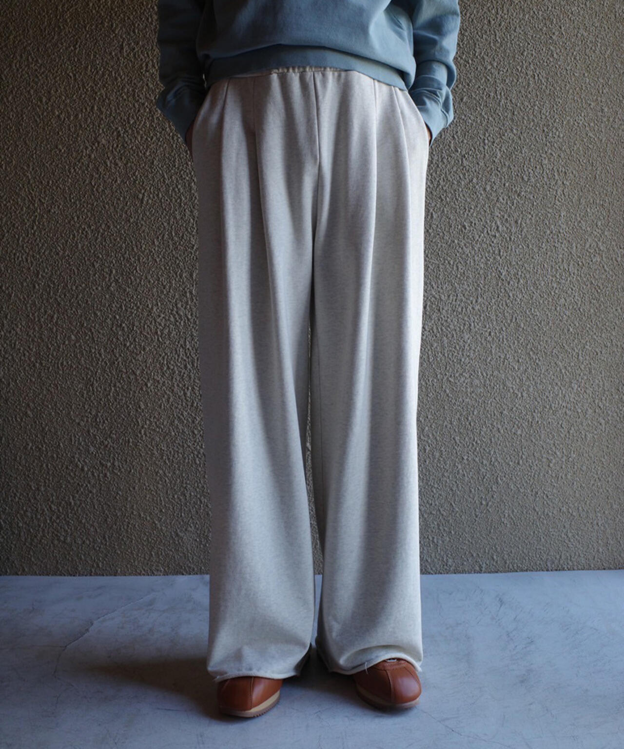 Toironier/トワロニエ/2Tuck Sweat Pants