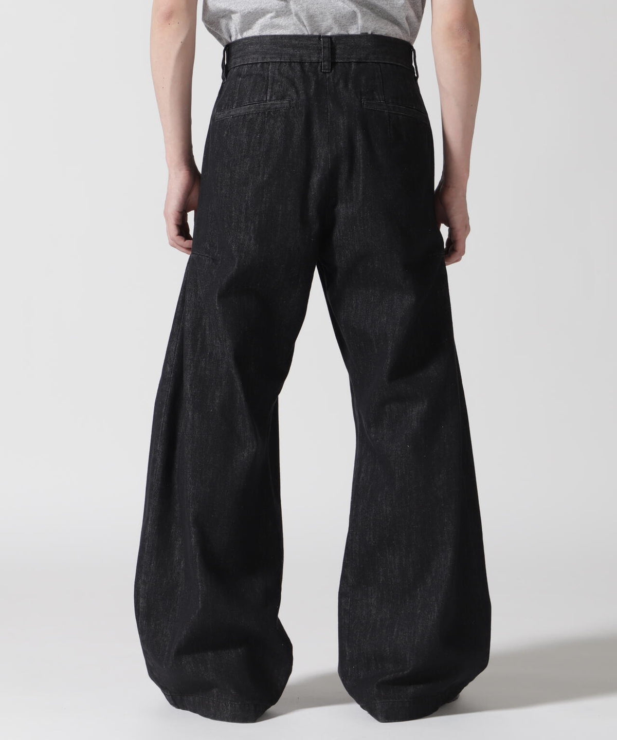 Toironier/トワロニエ/Denim 2Tuck Side Tuck Pants