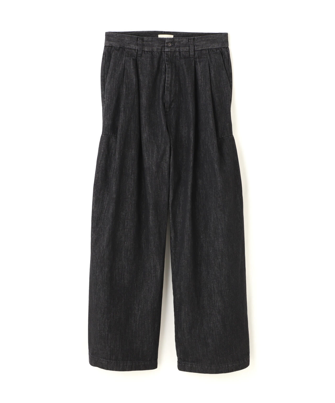 Toironier/トワロニエ/Denim 2Tuck Side Tuck Pants