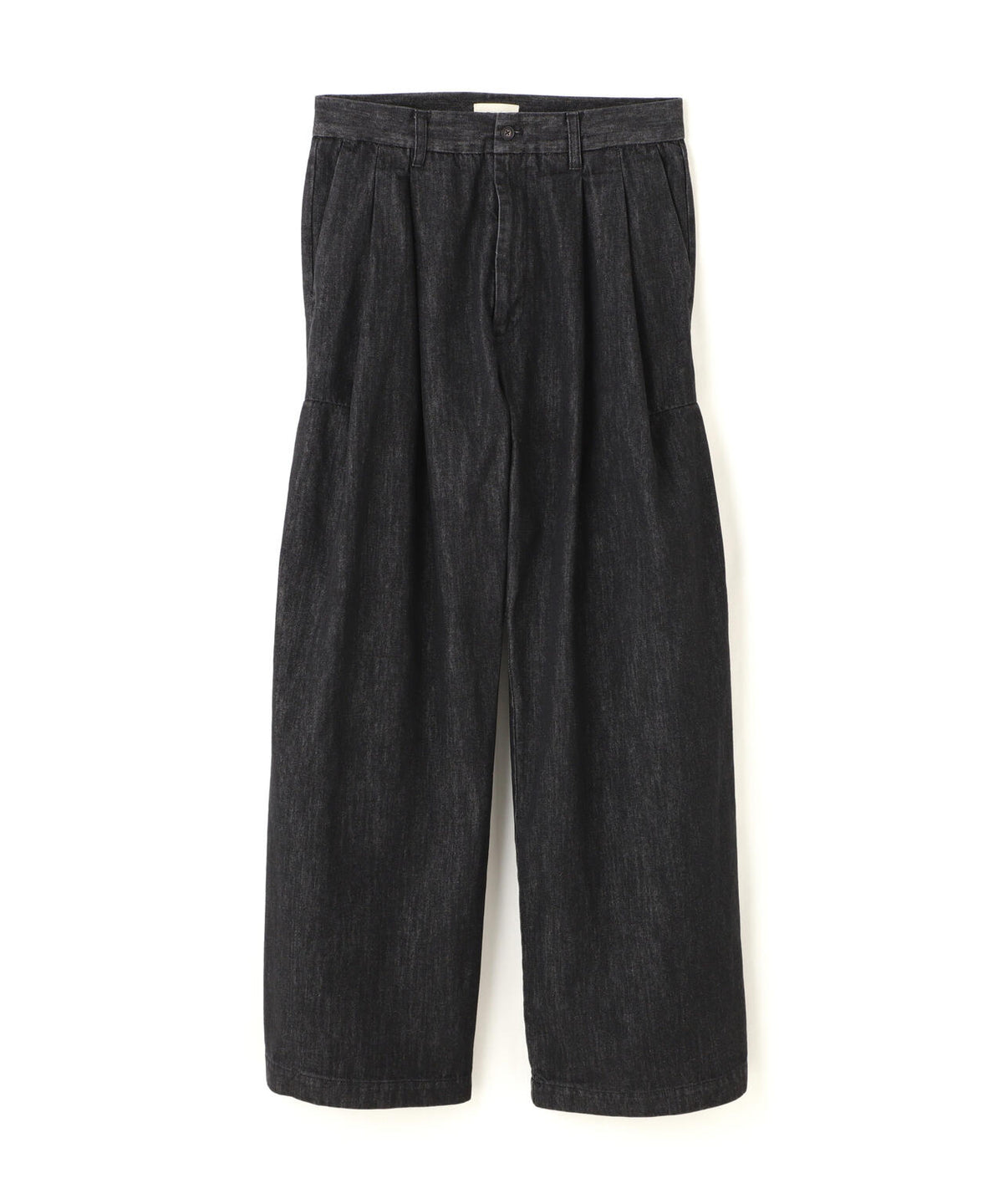 Toironier/トワロニエ/Denim 2Tuck Side Tuck Pants