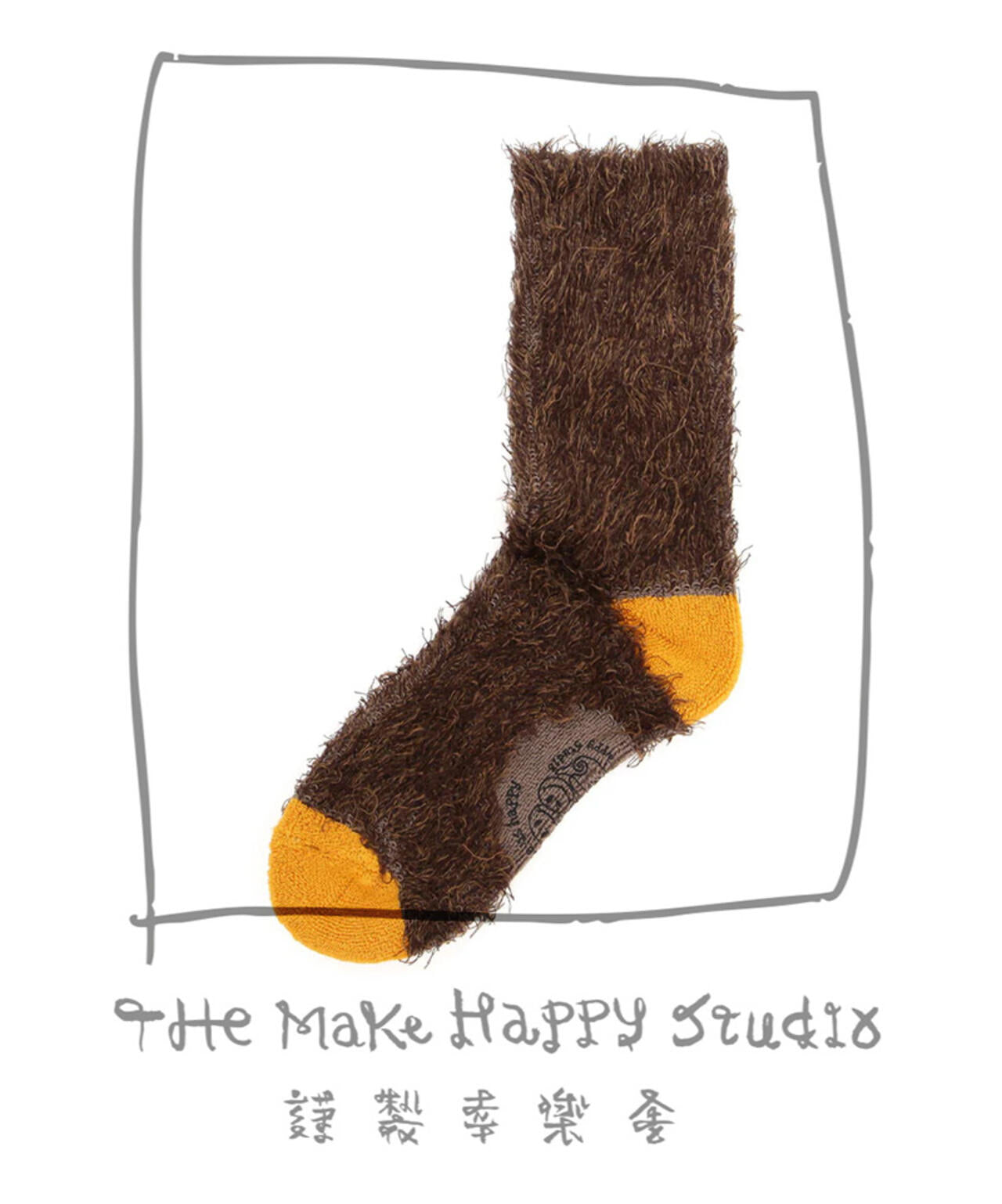The Make Happy Studio×Leh/ザメイクハッピーストゥディオ×レー/HAPPY MONSTER SOX