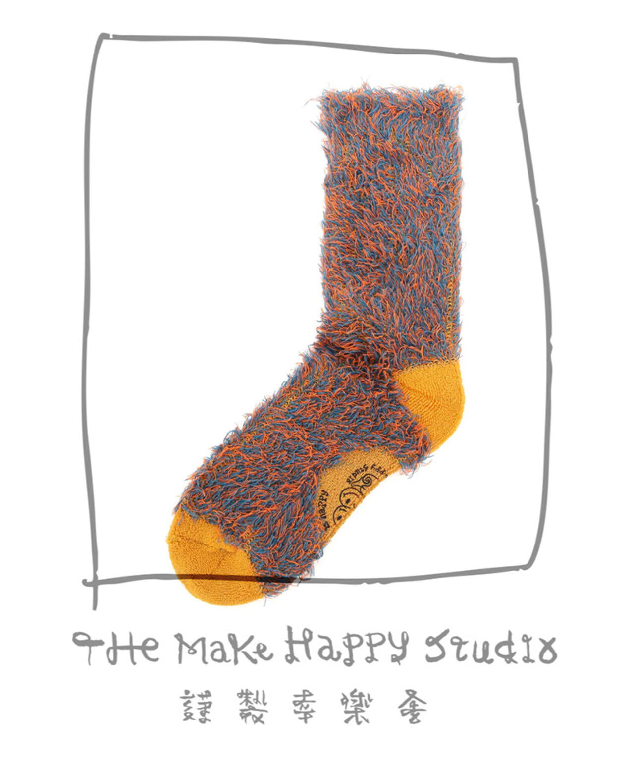 The Make Happy Studio×Leh/ザメイクハッピーストゥディオ×レー/HAPPY MONSTER SOX
