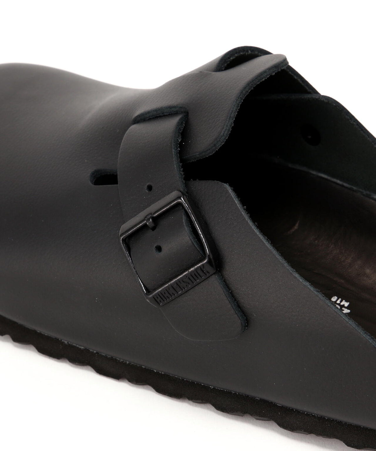 BIRKENSTOCK/ビルケンシュトック/BOSTON/ボストン/ナチュラルレザー - ブラック