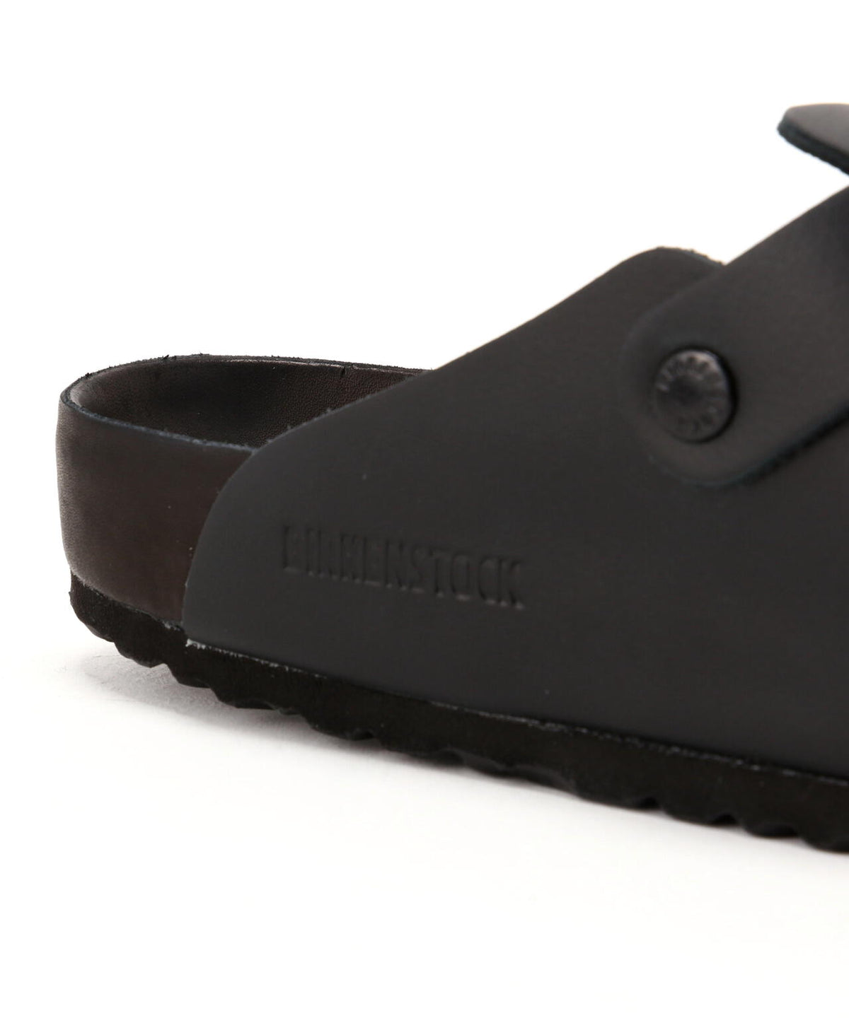 BIRKENSTOCK/ビルケンシュトック/BOSTON/ボストン/ナチュラルレザー - ブラック