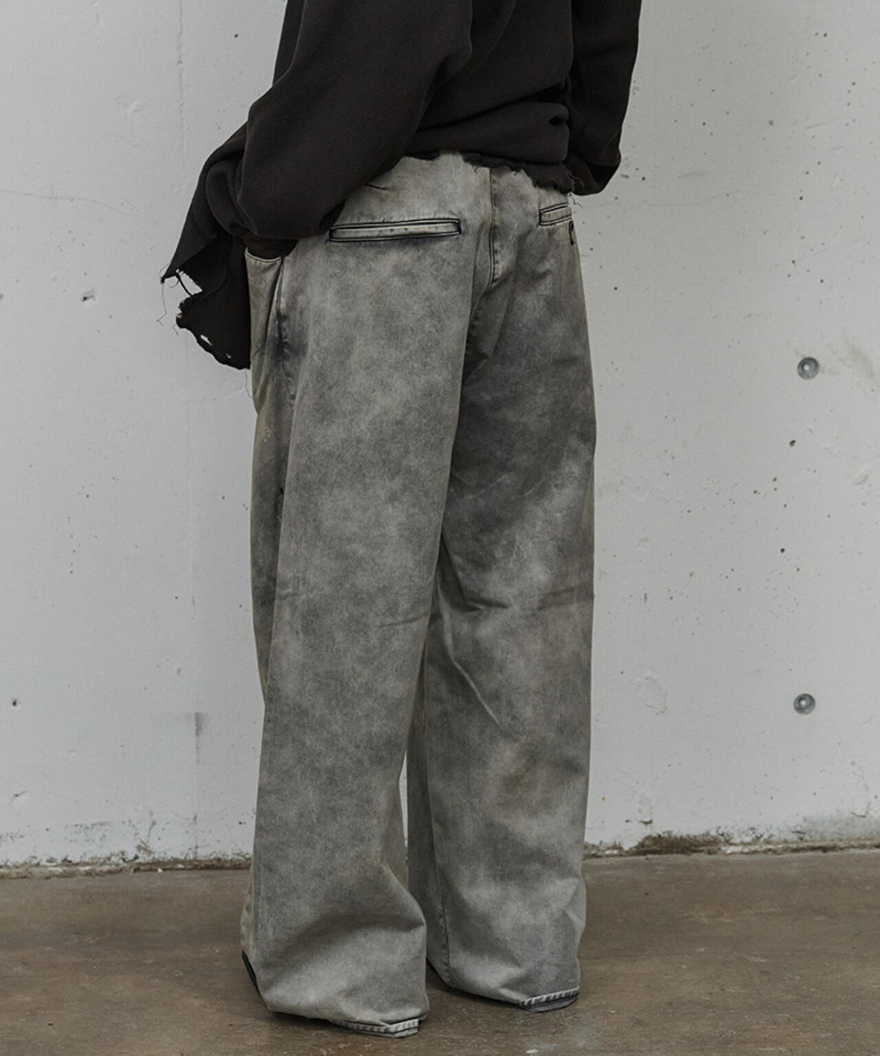 ANCELLM/アンセルム/CHINO WIDE SLACKS/ANC-PT111