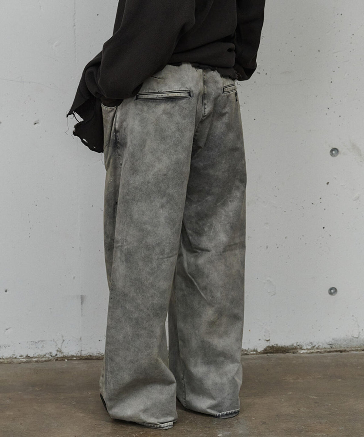 ANCELLM/アンセルム/CHINO WIDE SLACKS/ANC-PT111