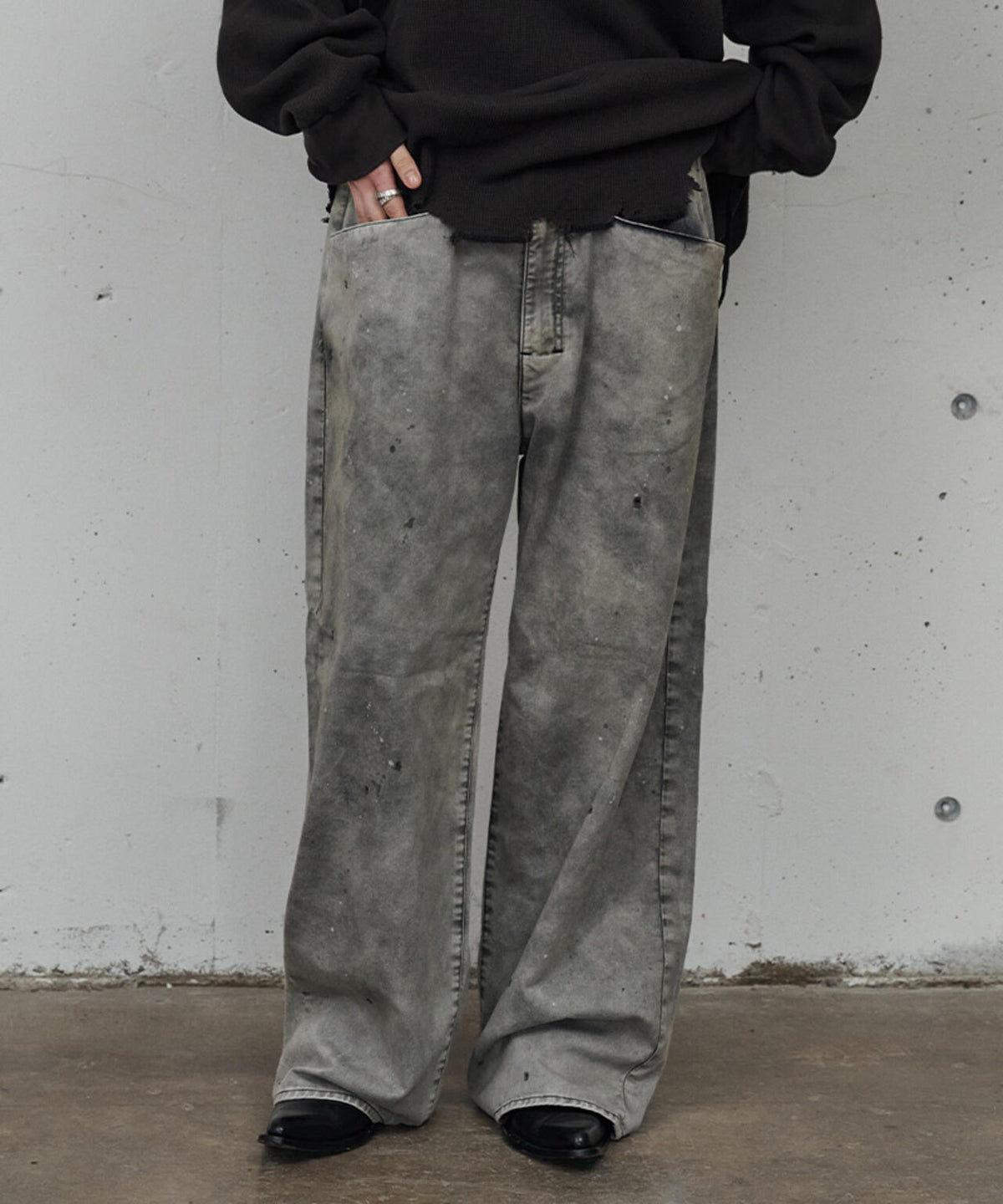 ANCELLM/アンセルム/CHINO WIDE SLACKS/ANC-PT111