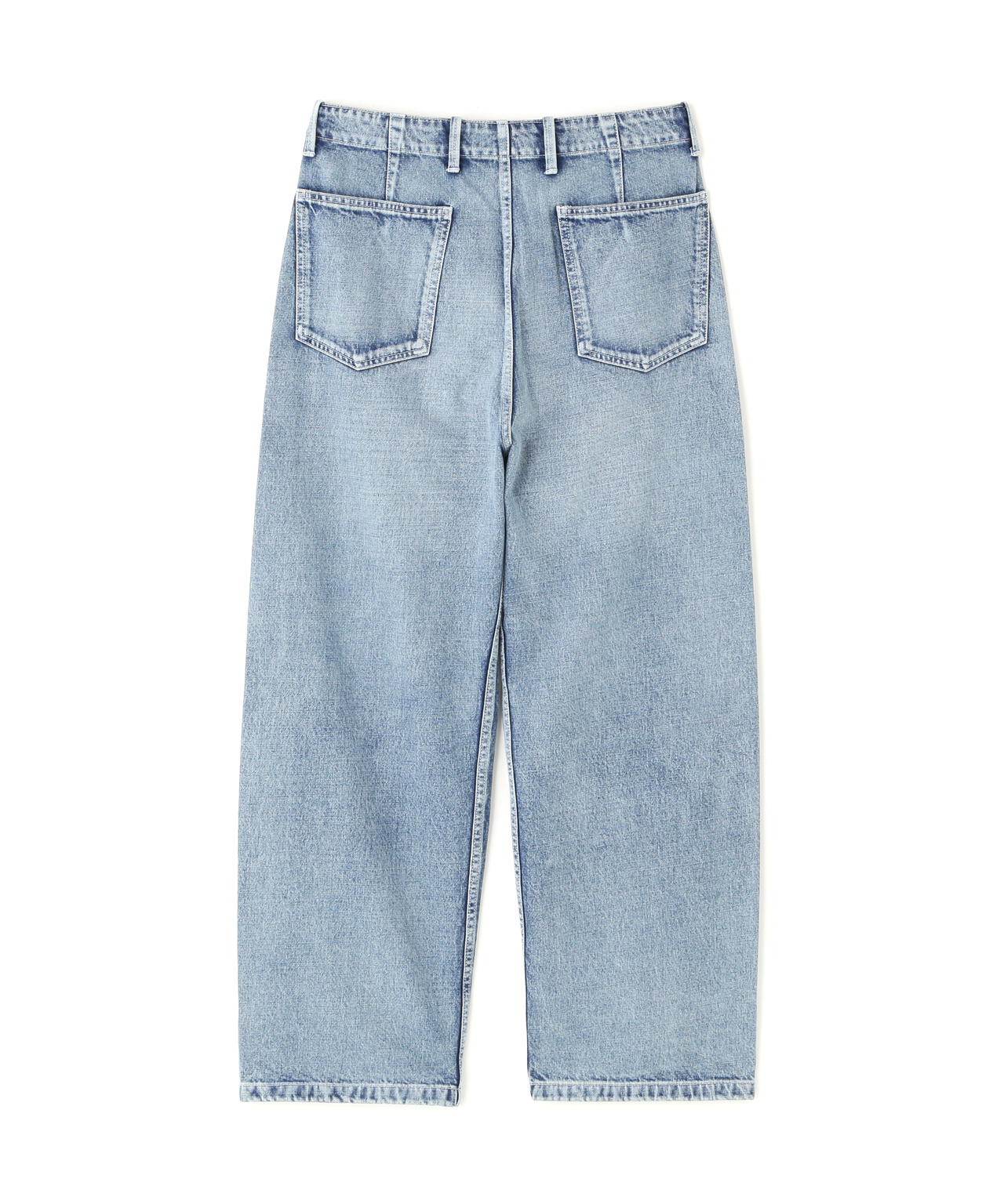 Toironier/トワロニエ/Draping Denim Trousers