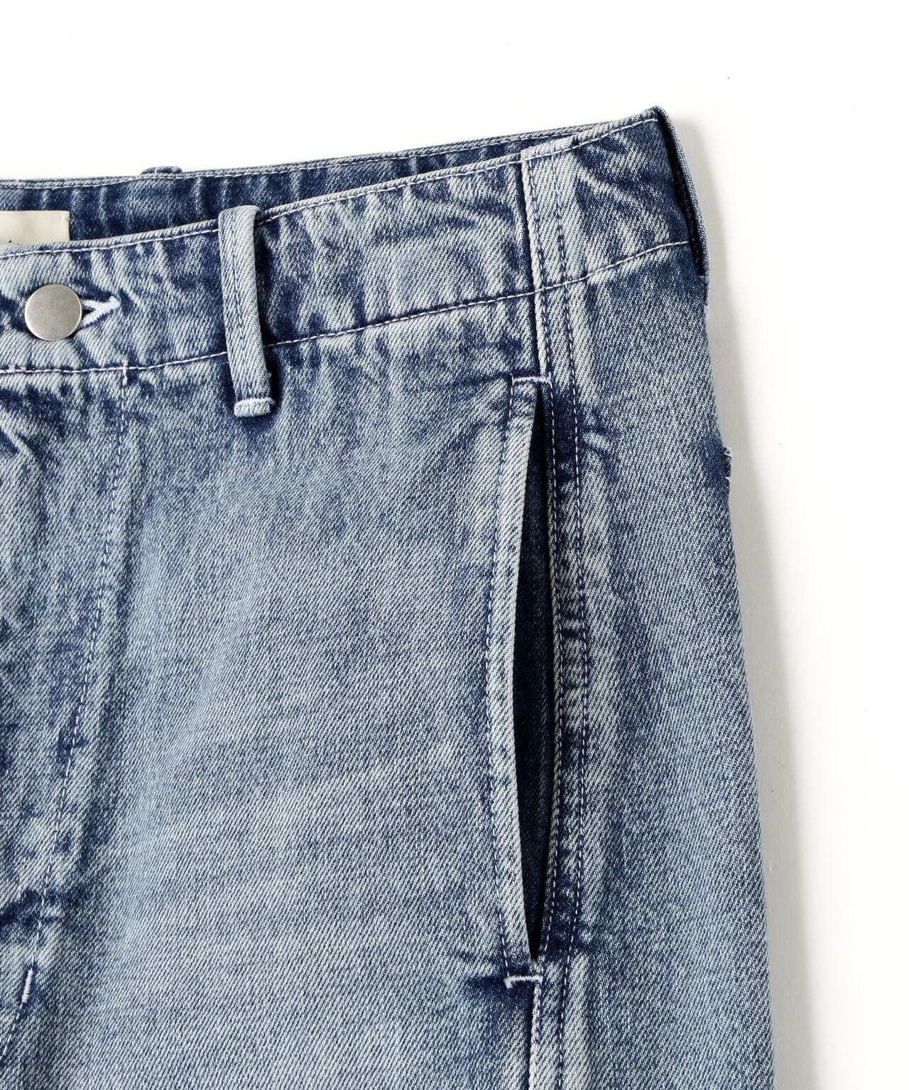 Toironier/トワロニエ/Draping Denim Trousers