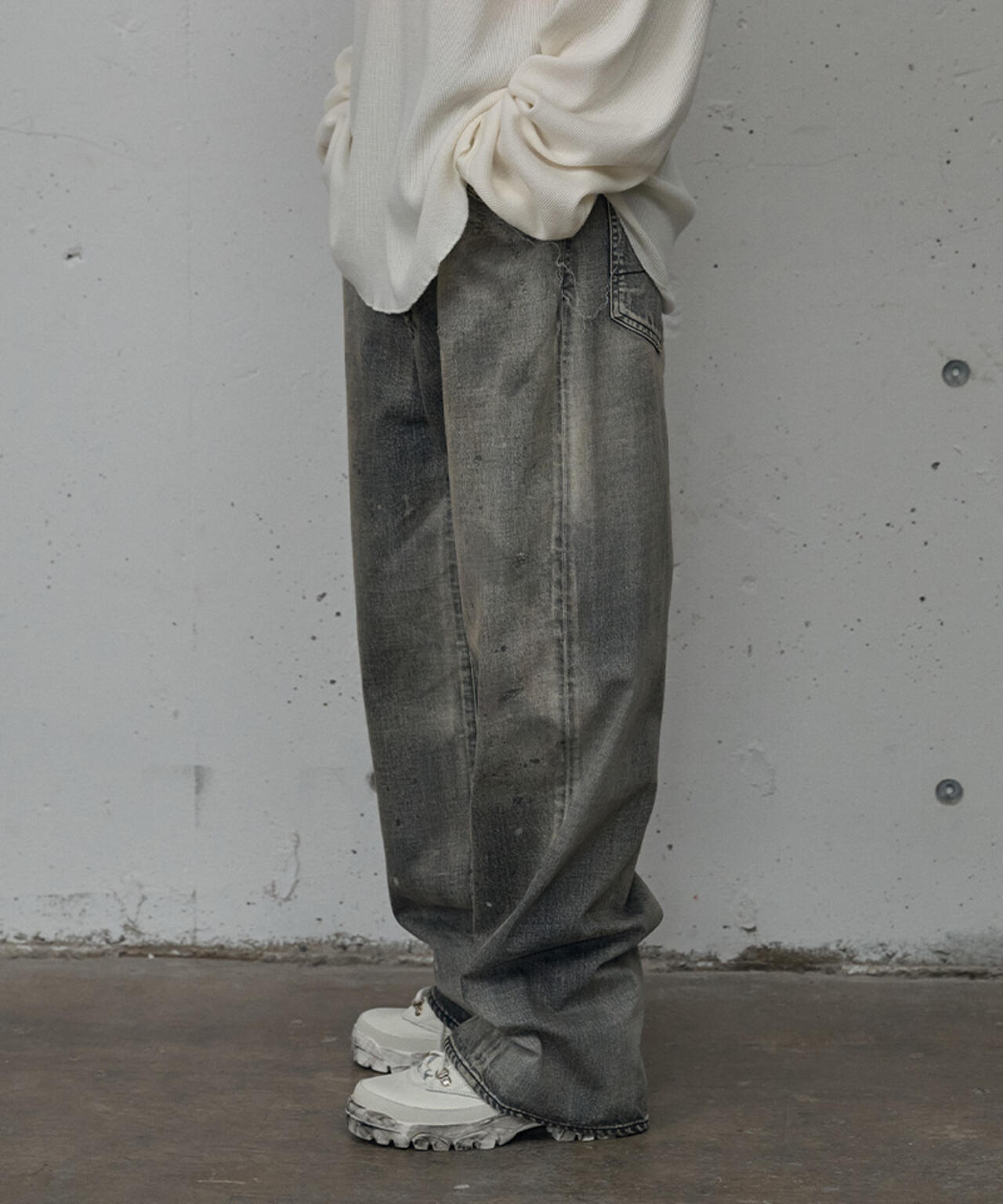 ANCELLM/アンセルム/#01 MIDTAPERED 5P DENIM PANTS/ANC-#01-26SS