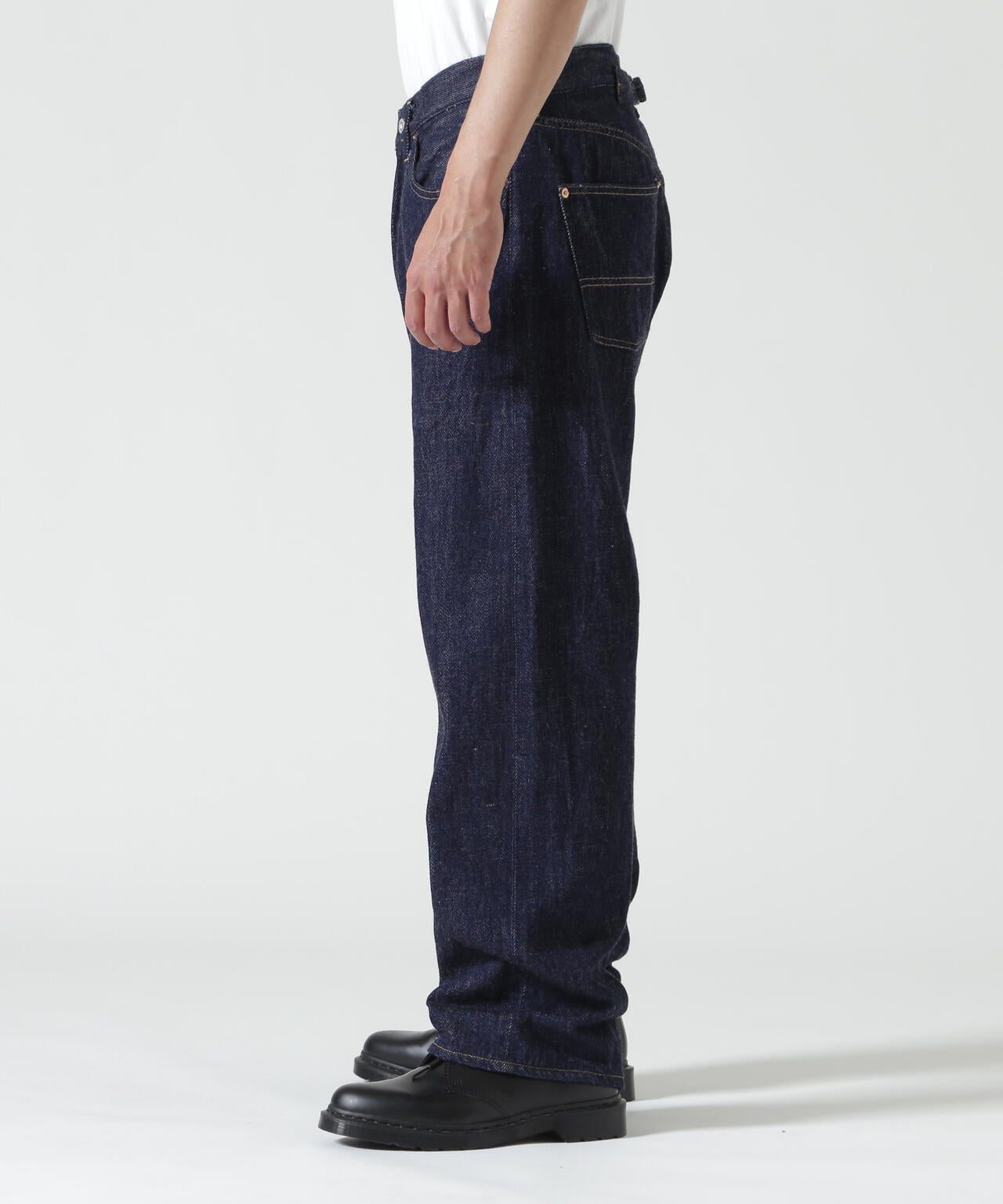 FOUNDOUR/ファウンダ/LOOSELY WOVEN DENIM WORKPT