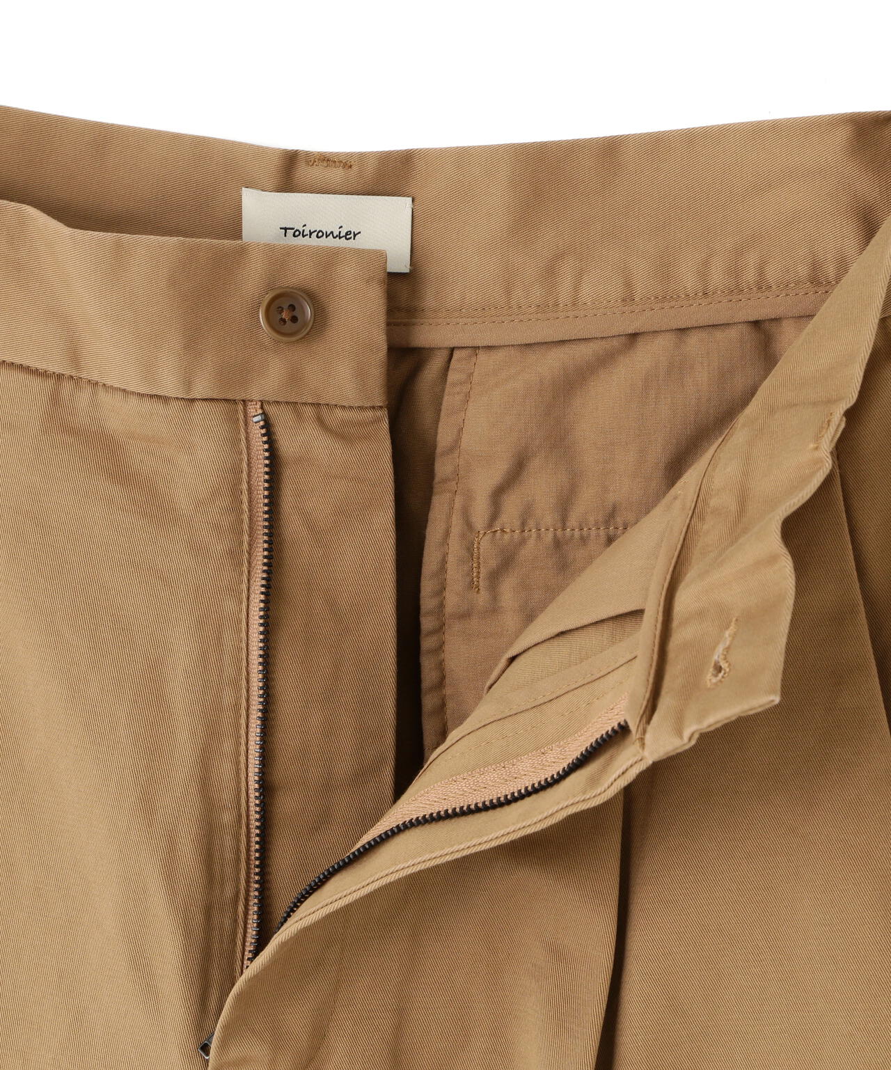 Toironier/トワロニエ/2TUCK LONG SHORTS