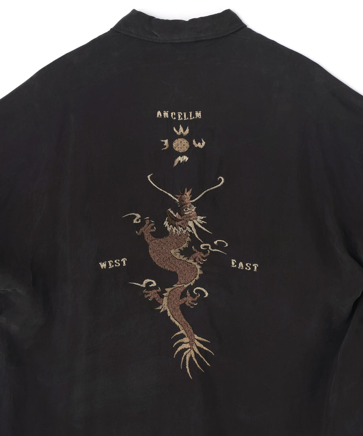 ANCELLM/アンセルム/EMBROIDERED SOUVENIR SHIRT/ANC-SH78