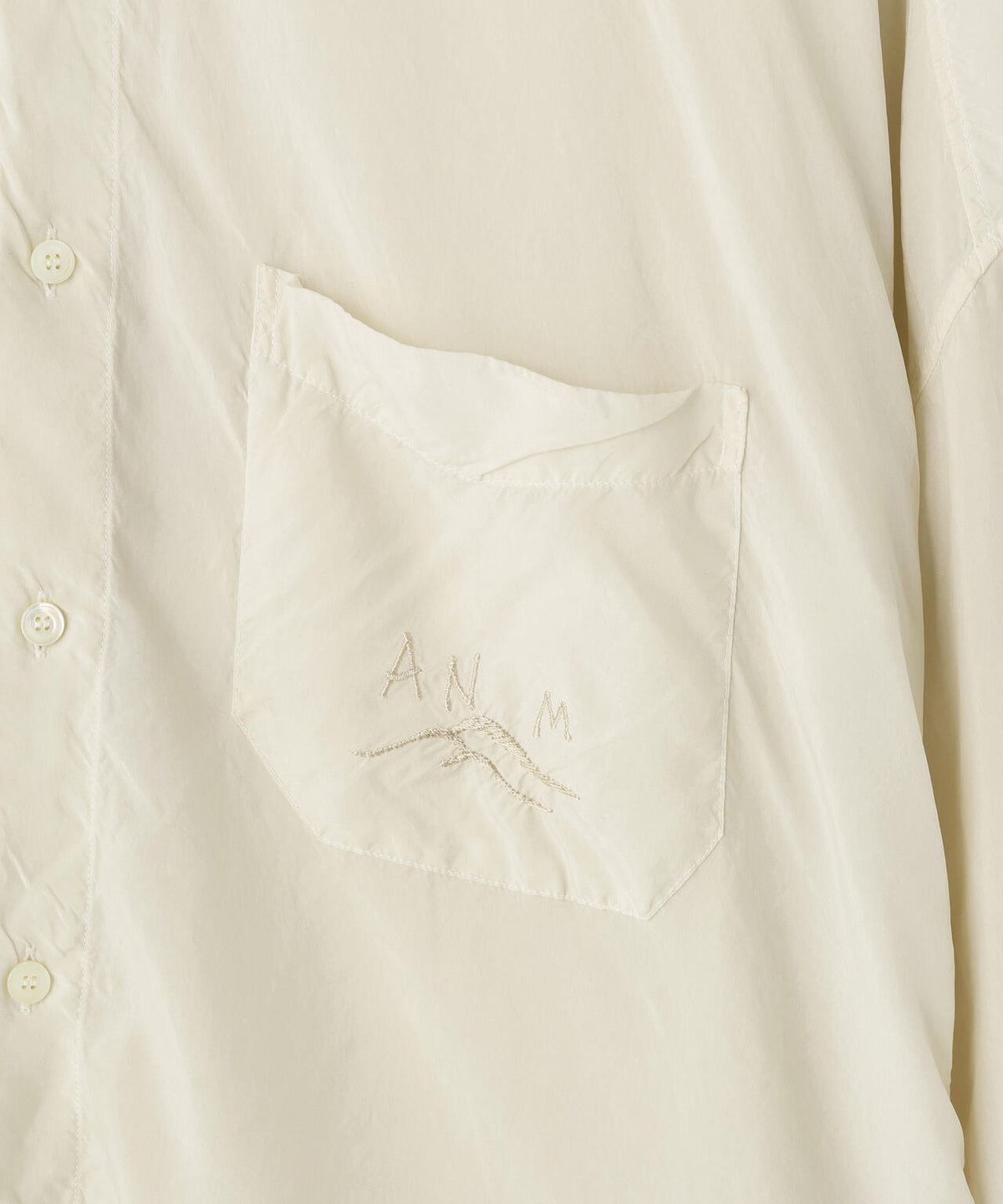ANCELLM/アンセルム/EMBROIDERED SOUVENIR SHIRT/ANC-SH78
