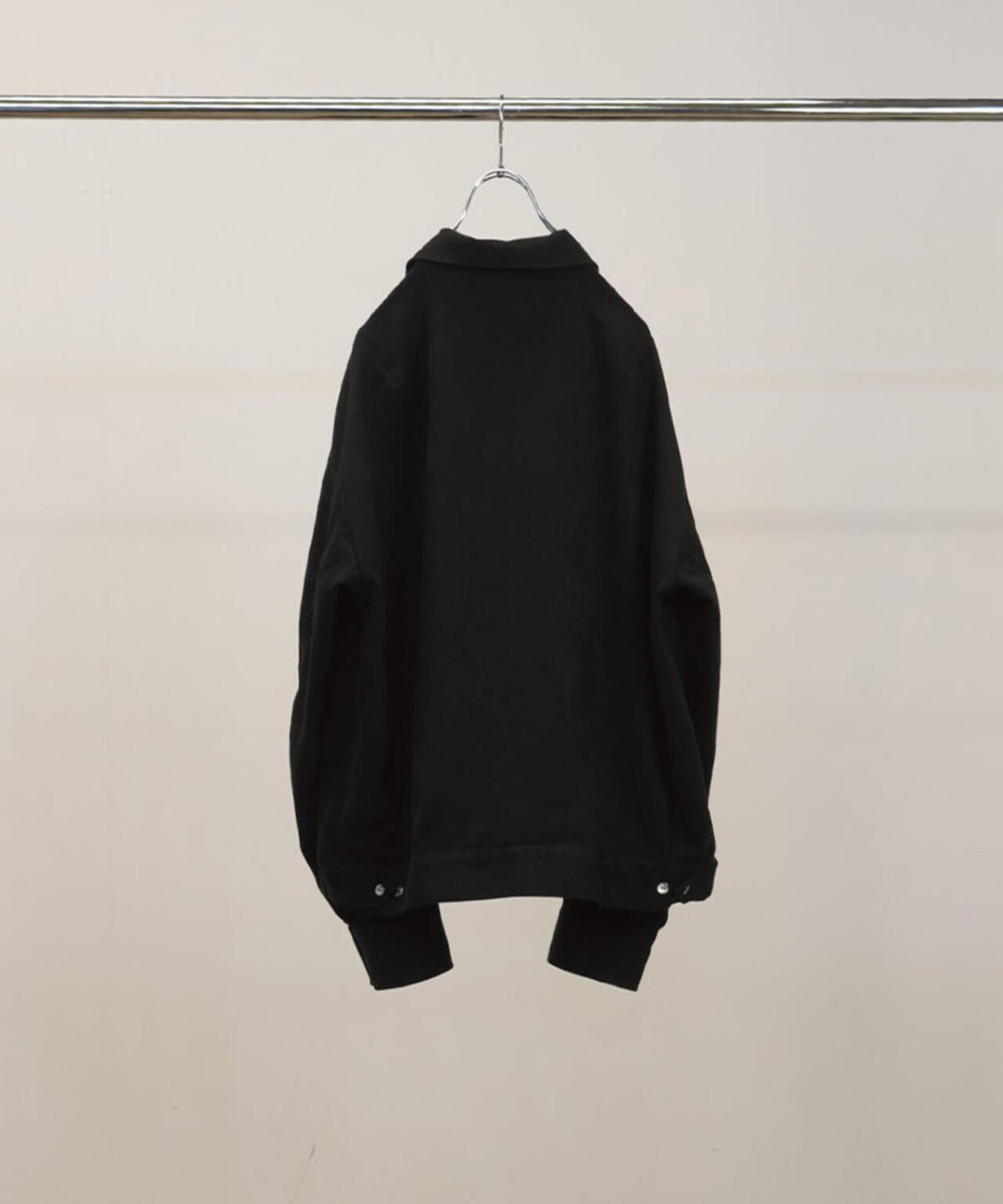 ANCELLM/アンセルム/VEGAN SUEDE OPEN COLLAR SHIRT/ANC-SH93
