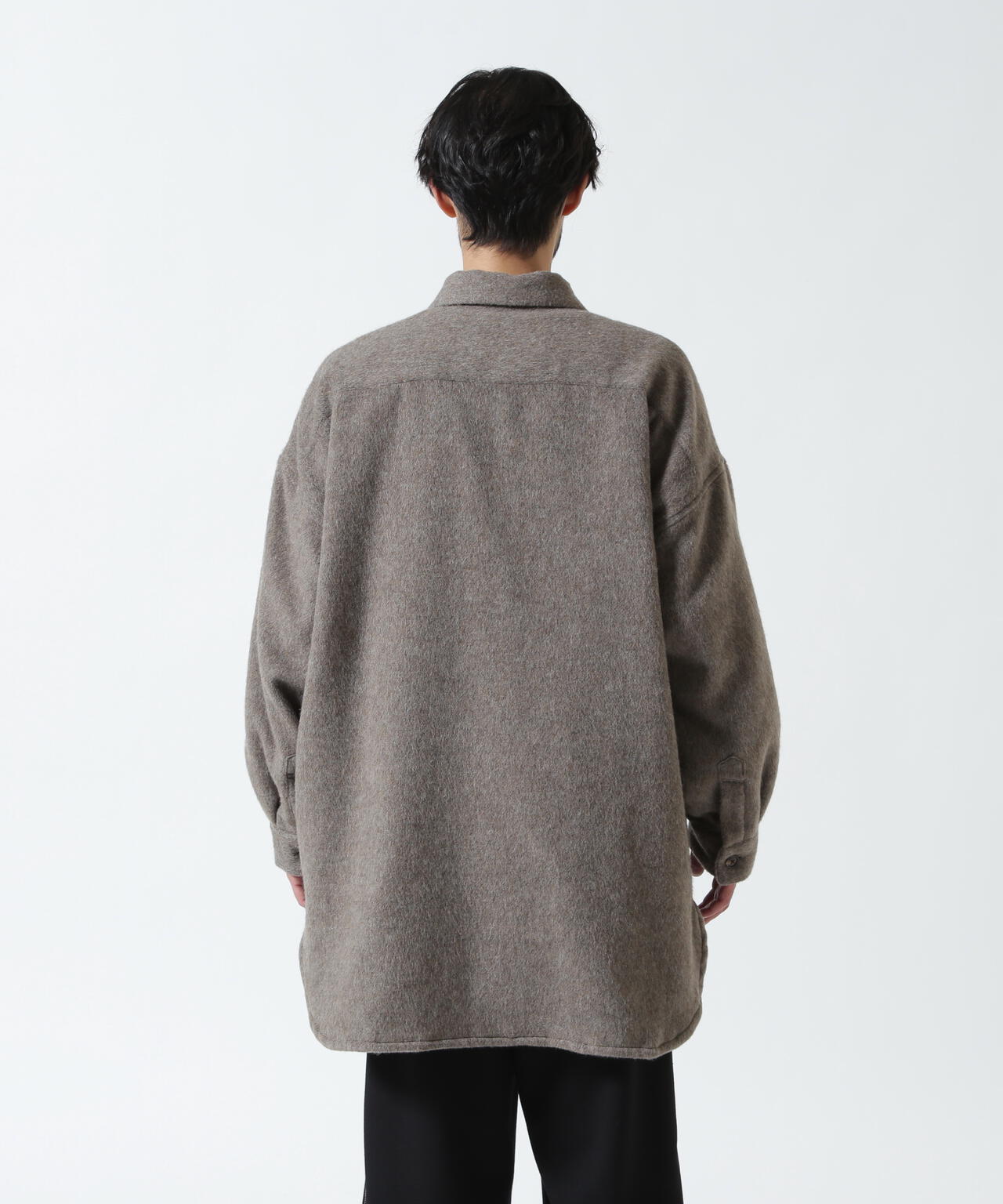 Toironier/トワロニエ/WOOL OVER SHIRTS