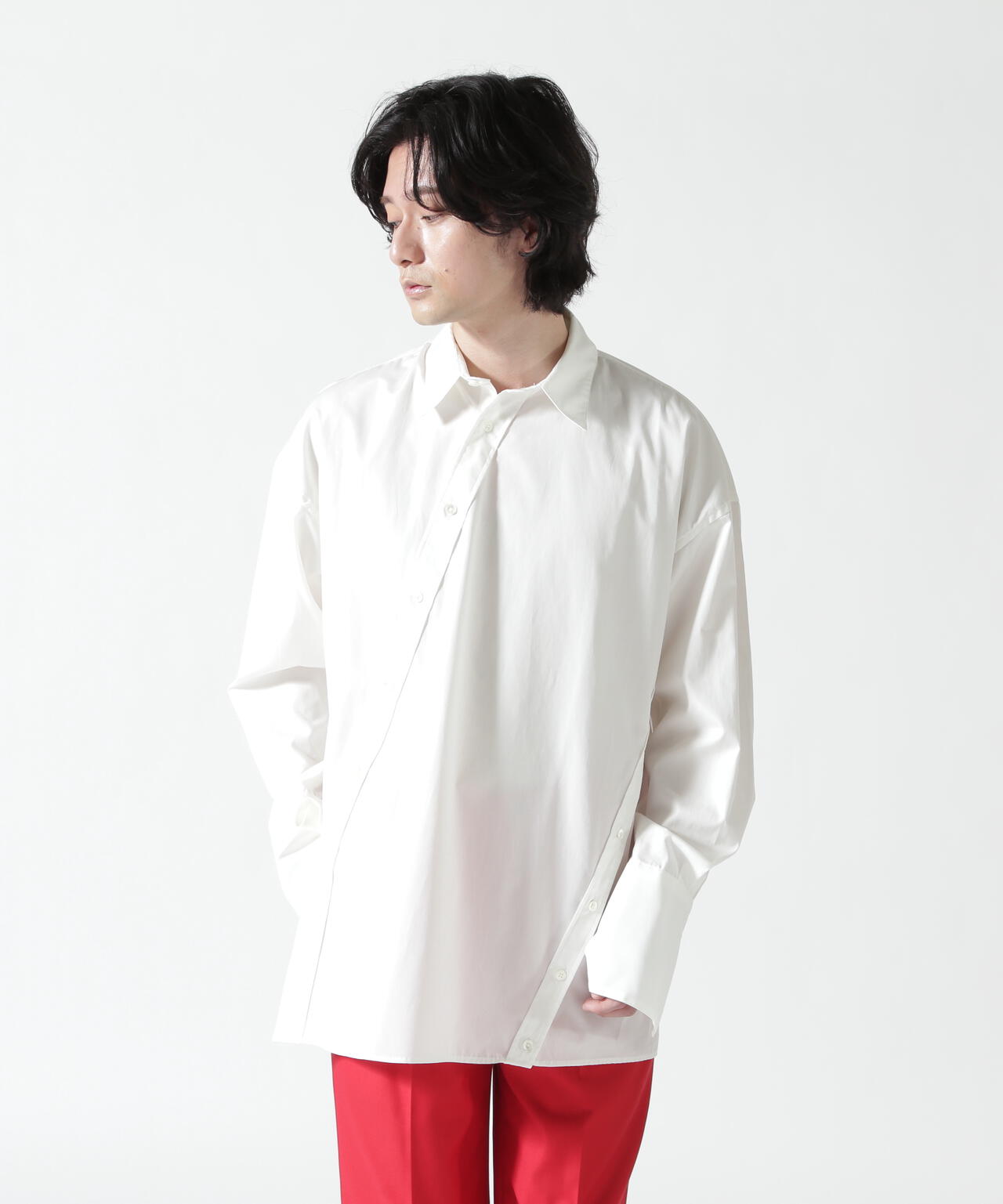Toironier/トワロニエ/BLOAD ASYMMETRY SHIRTS