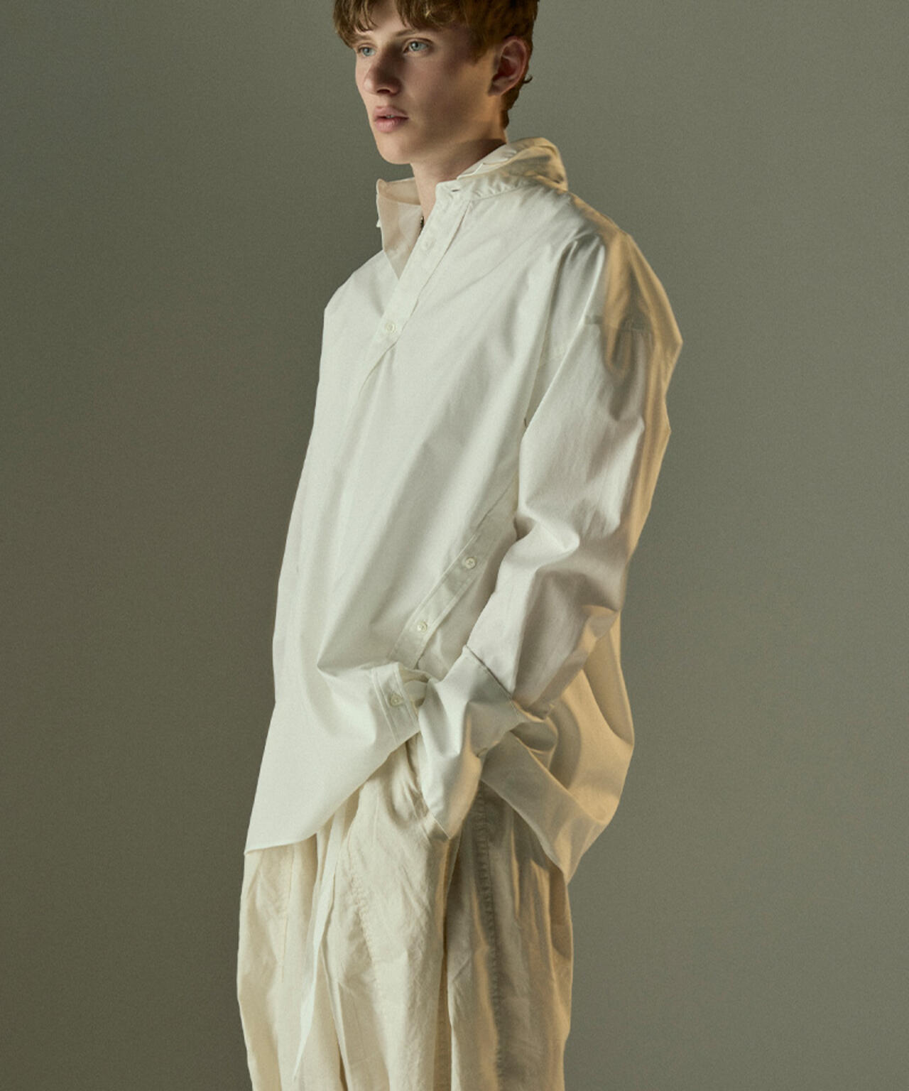 Toironier/トワロニエ/BLOAD ASYMMETRY SHIRTS