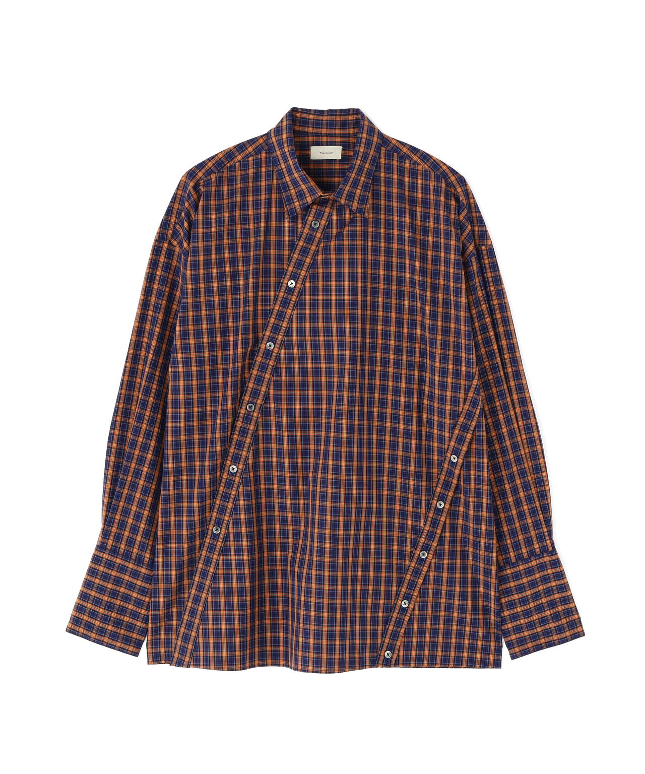 Toironier/トワロニエ/CHECK SYMMETRY SHIRTS
