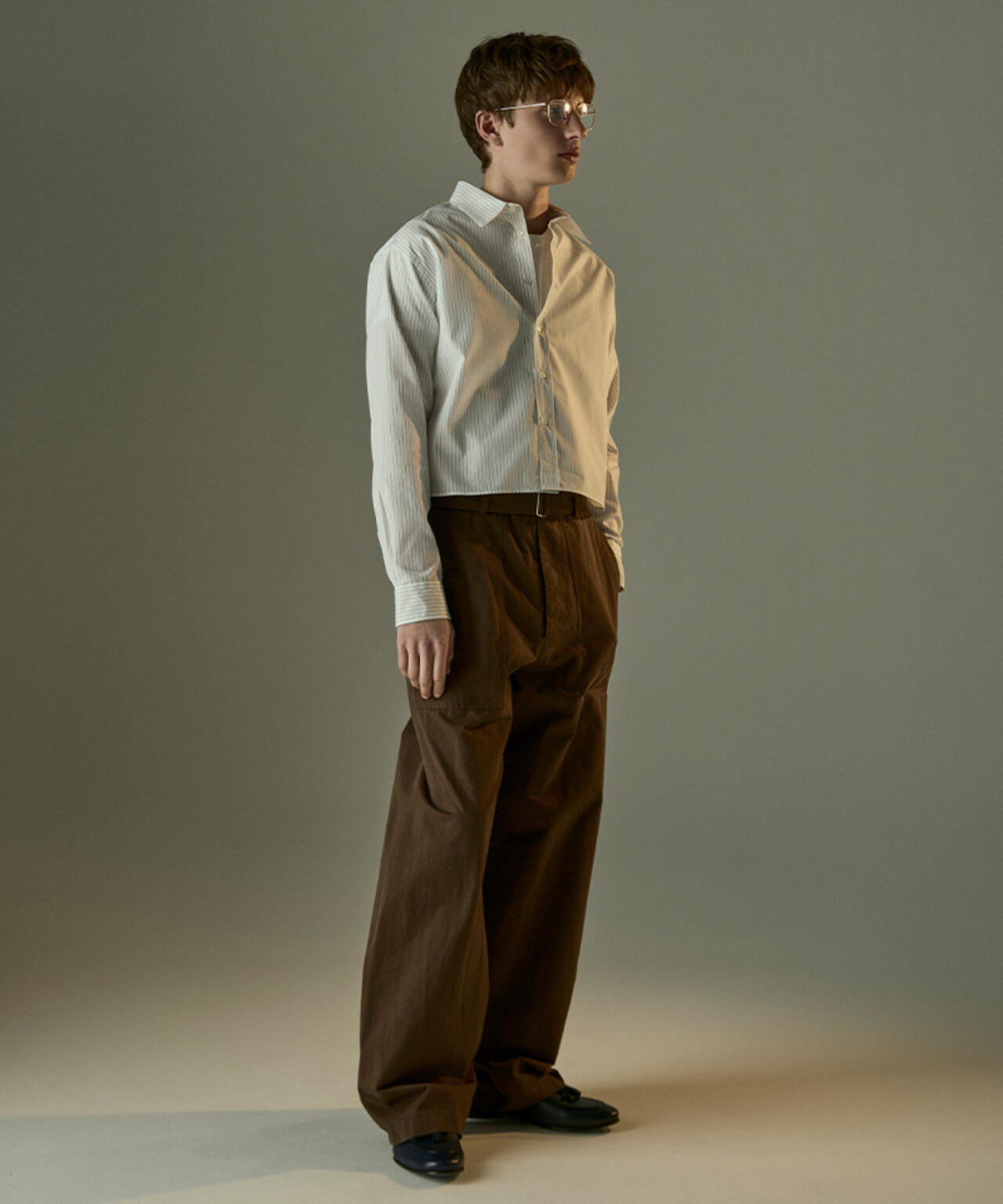 Toironier/トワロニエ/STRIPE SHORT SHIRTS