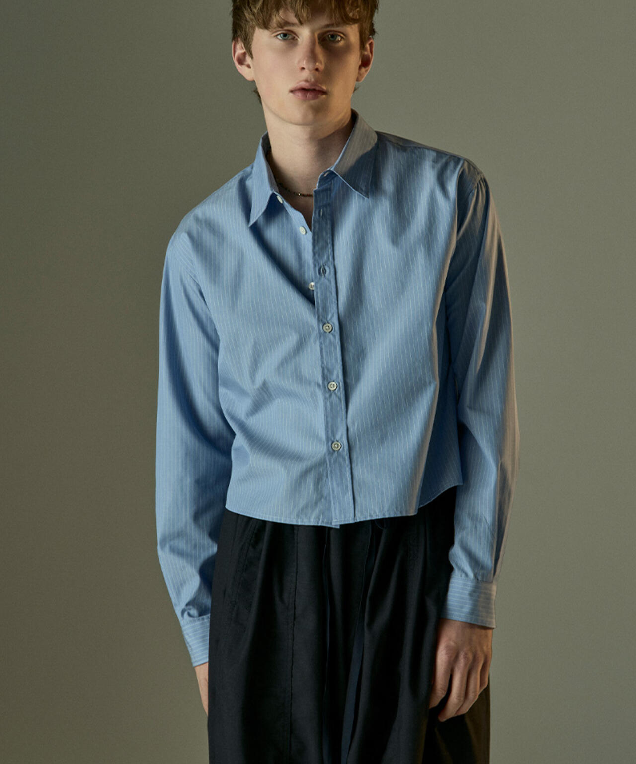 Toironier/トワロニエ/STRIPE SHORT SHIRTS