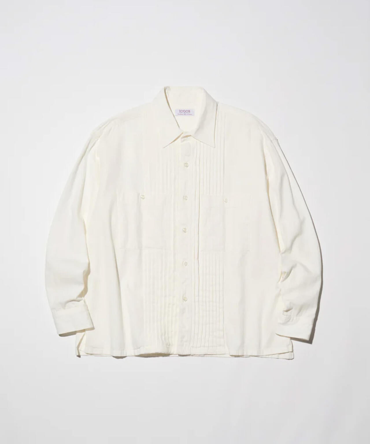 THOUSANDS/サウザンズ/DENIM BOSOM SHIRT