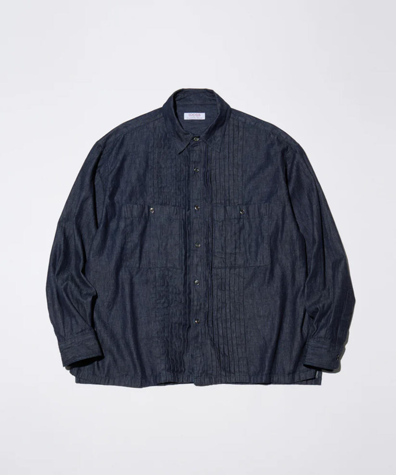THOUSANDS/サウザンズ/DENIM BOSOM SHIRT