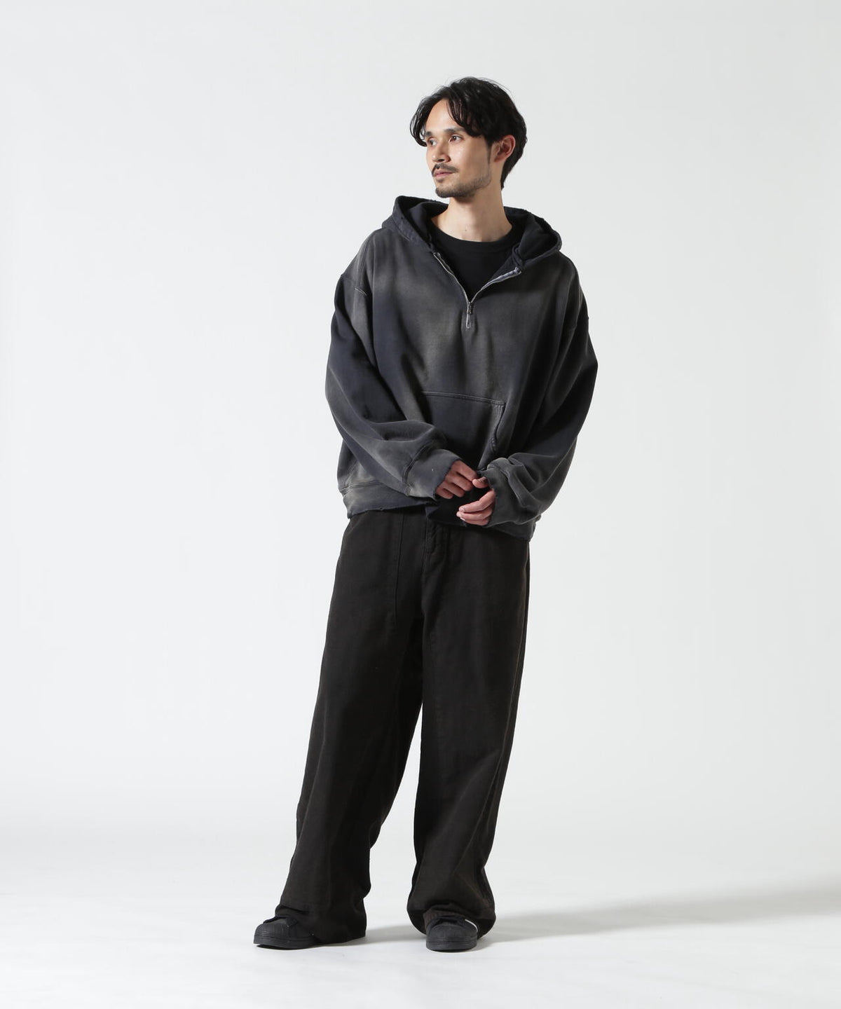 ANCELLM/アンセルム/LIGHT LOOP ZIP HOODIE/ANC-CT148