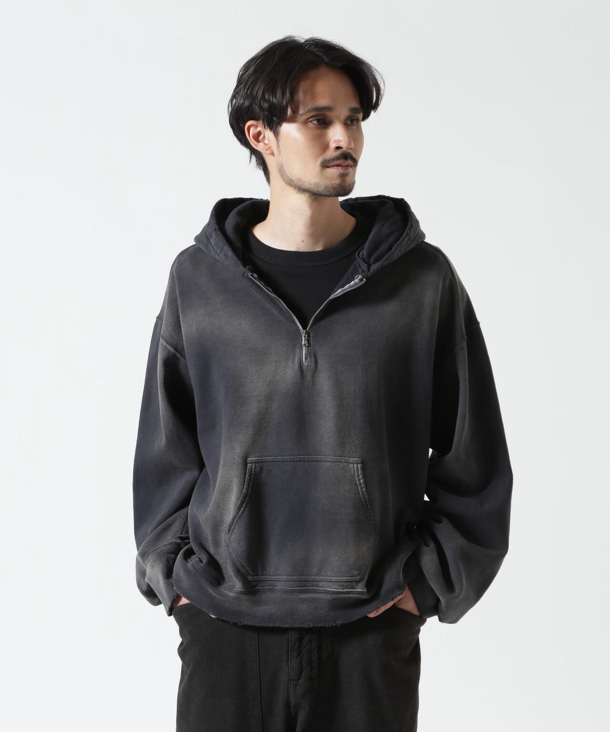 ANCELLM/アンセルム/LIGHT LOOP ZIP HOODIE/ANC-CT148