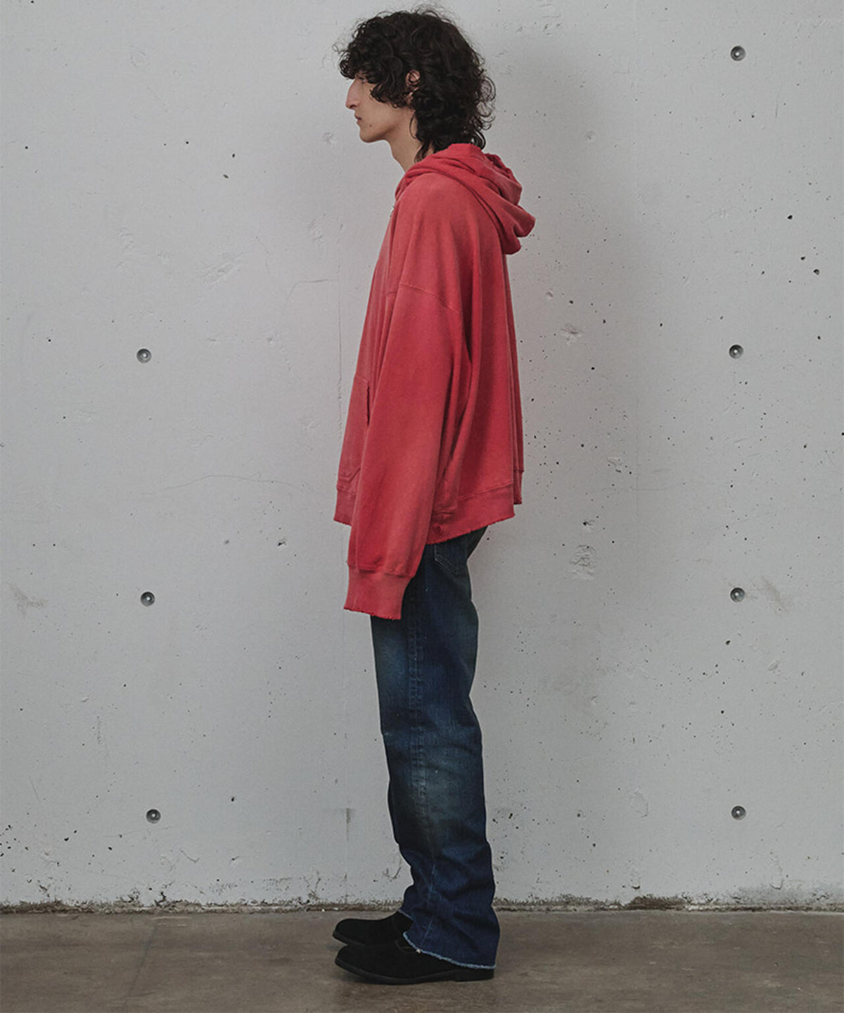 ANCELLM/アンセルム/LIGHT LOOP ZIP HOODIE/ANC-CT148