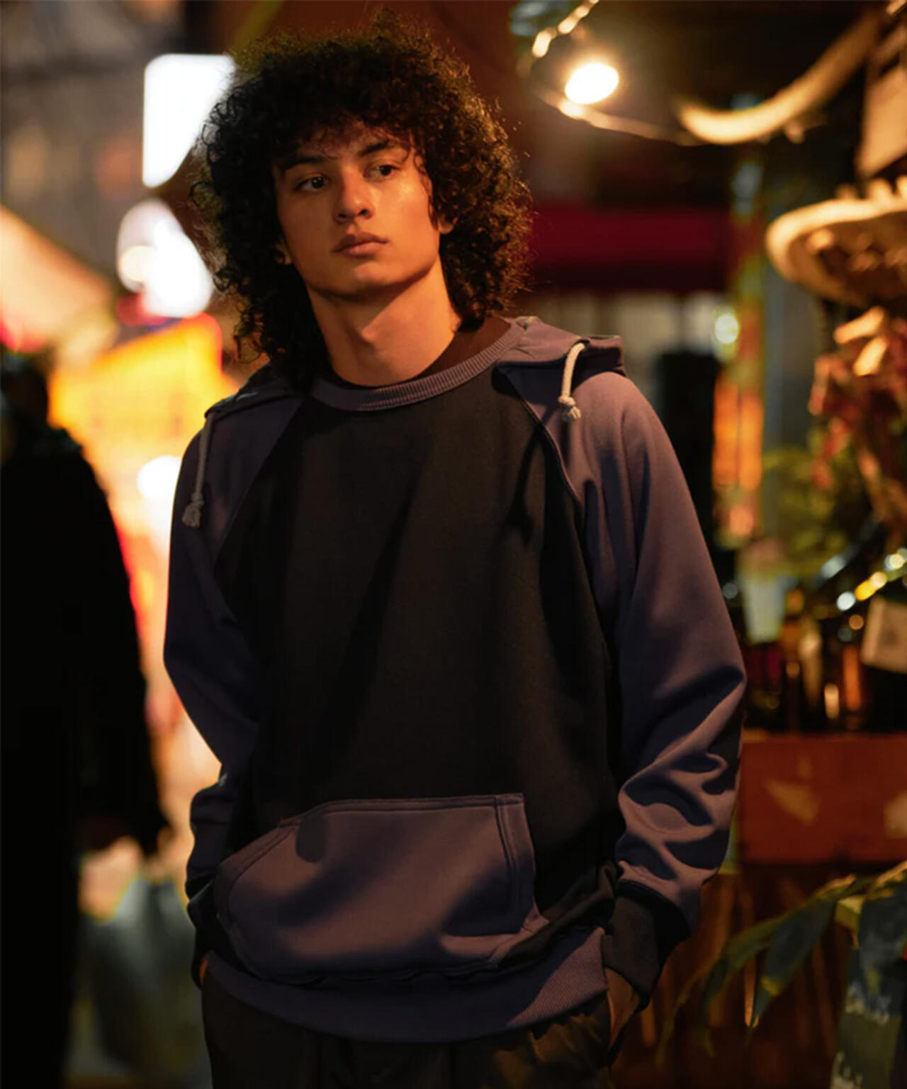 FOUNDOUR/ファウンダ/W FACE 2 TONE HOODIE