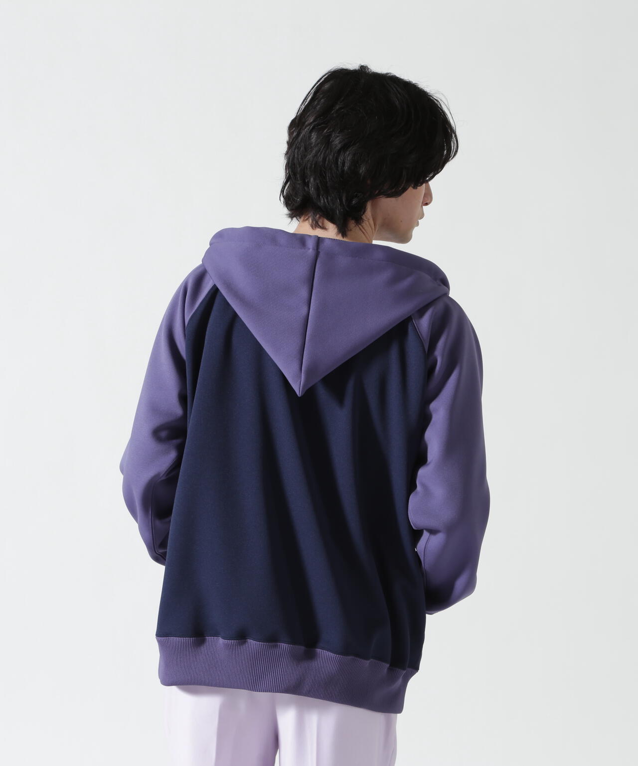 FOUNDOUR/ファウンダ/W FACE 2 TONE HOODIE