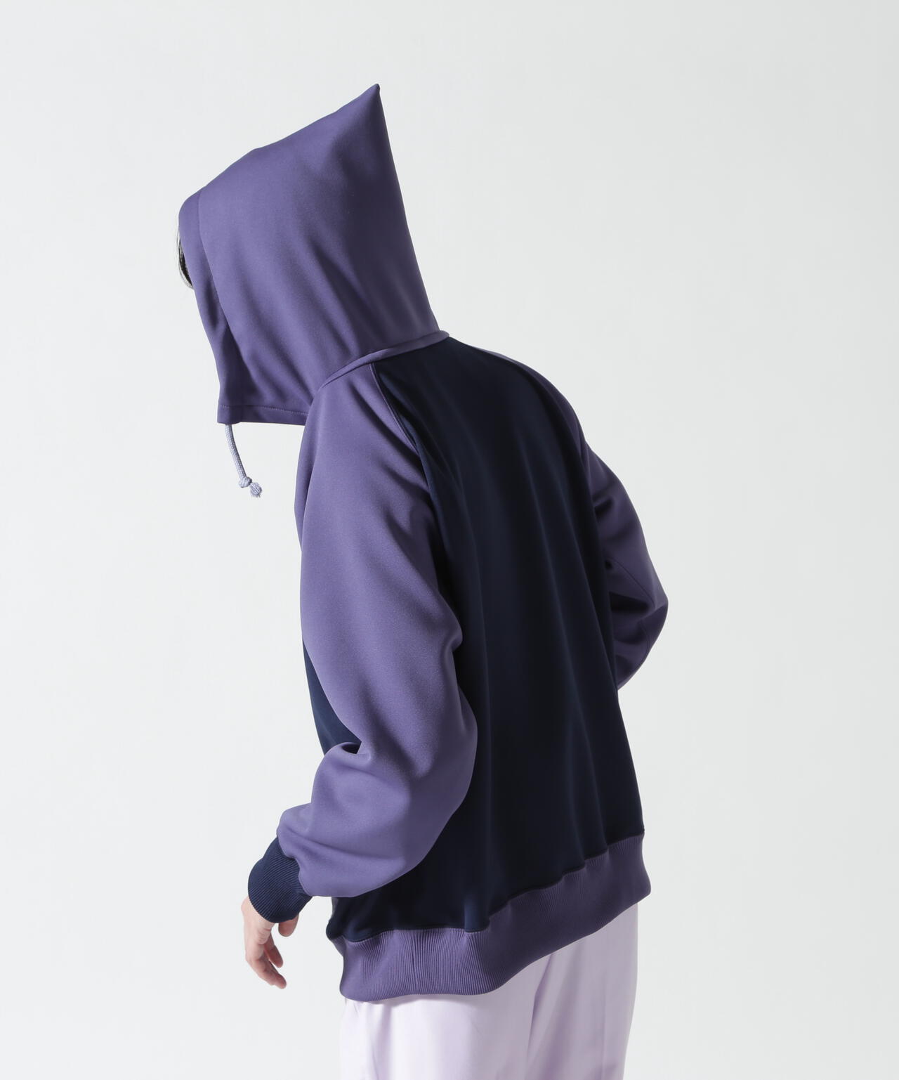 FOUNDOUR/ファウンダ/W FACE 2 TONE HOODIE