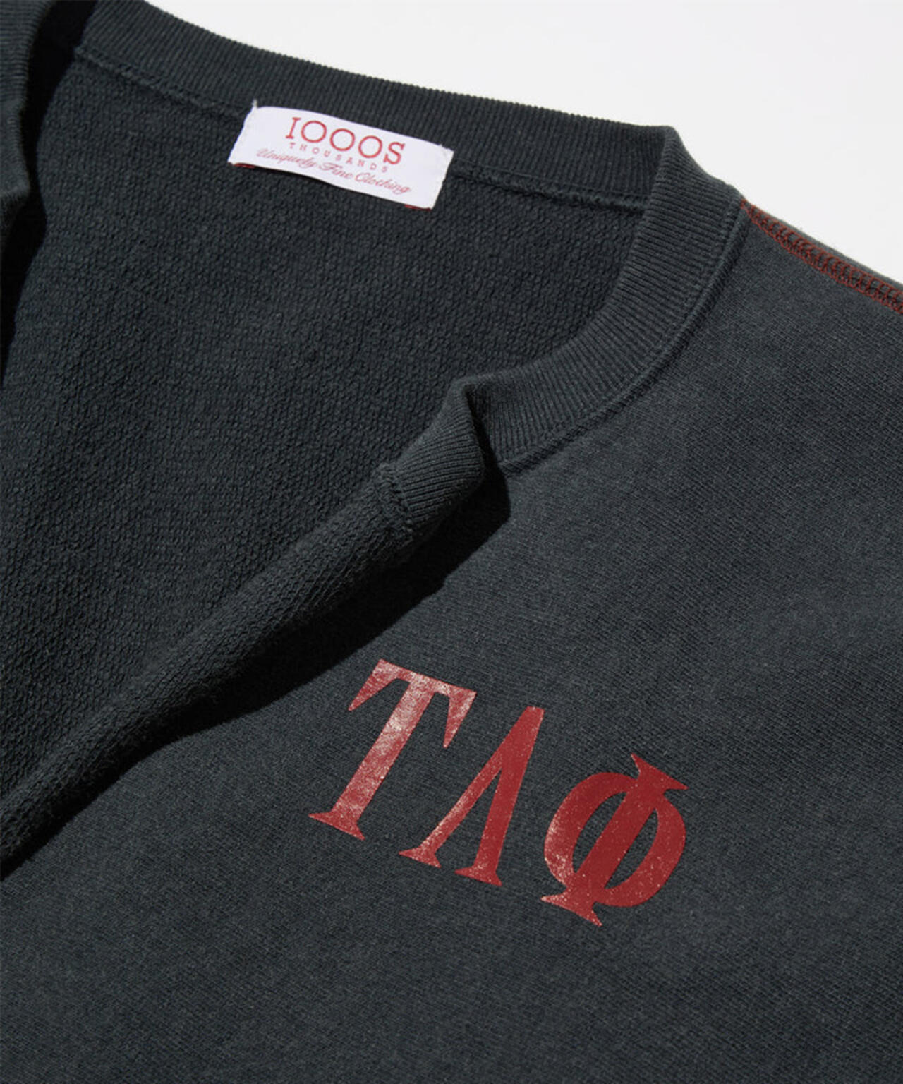 THOUSANDS/サウザンズ/FADED SLITNECK RW SWEAT